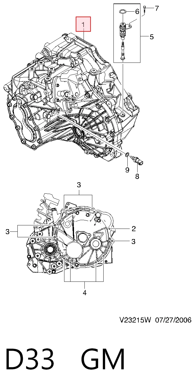  Mechaniczna skrzynia biegów w komplecie Chevrolet Lacetti 