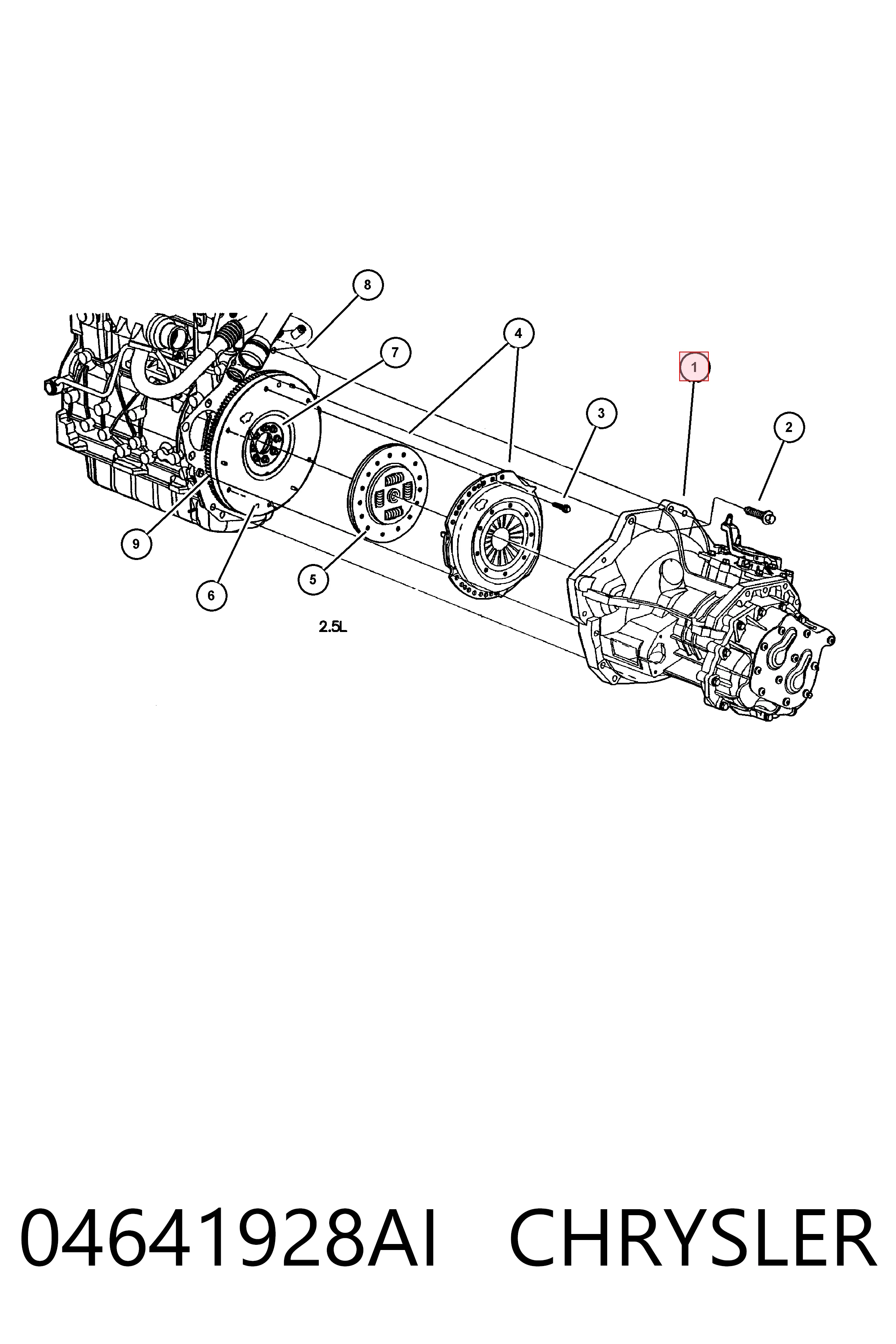 Mechaniczna skrzynia biegów w komplecie do Chrysler Voyager III RG, RS