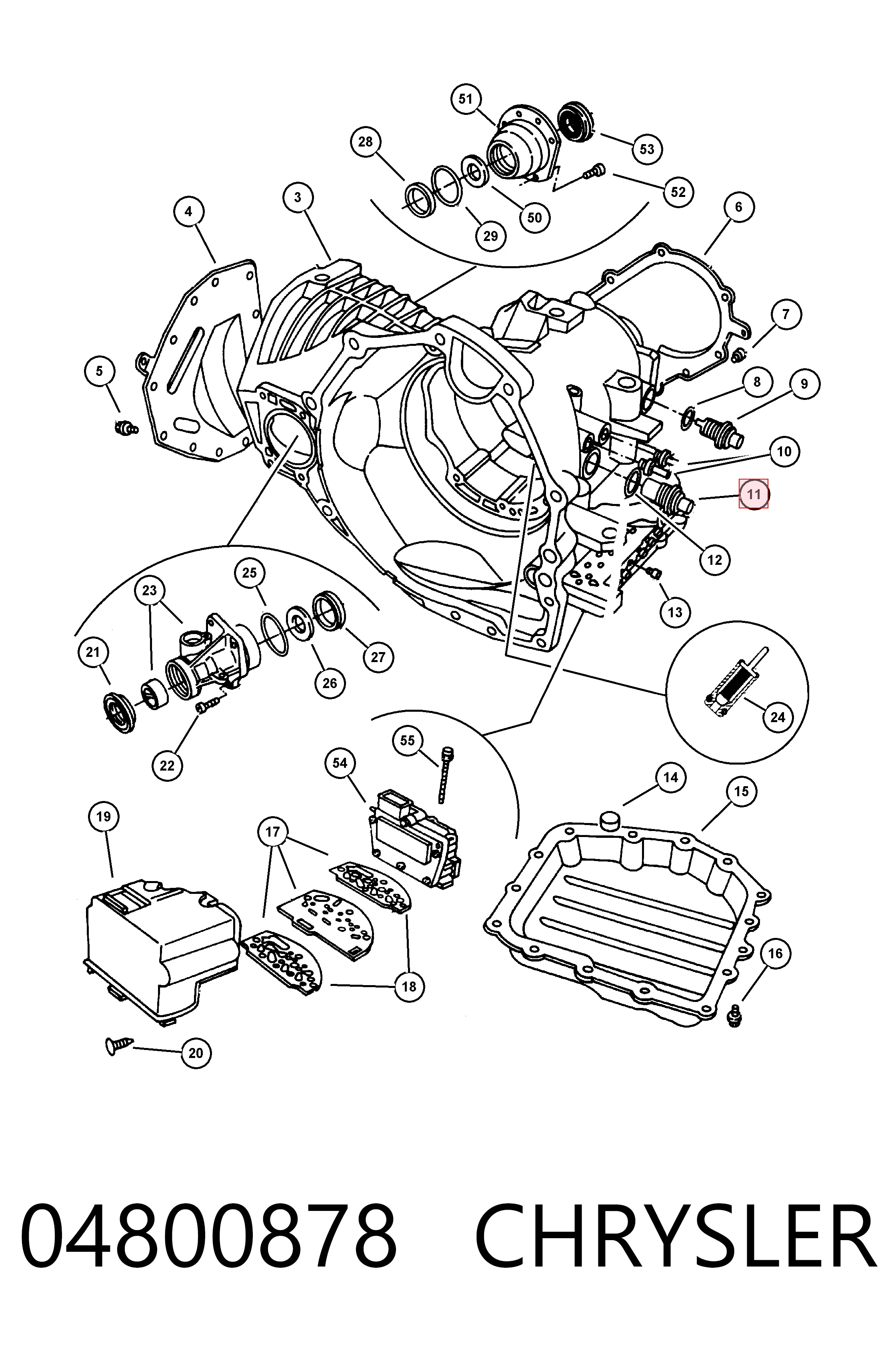 Czujnik prędkości do Chrysler Voyager II GS 