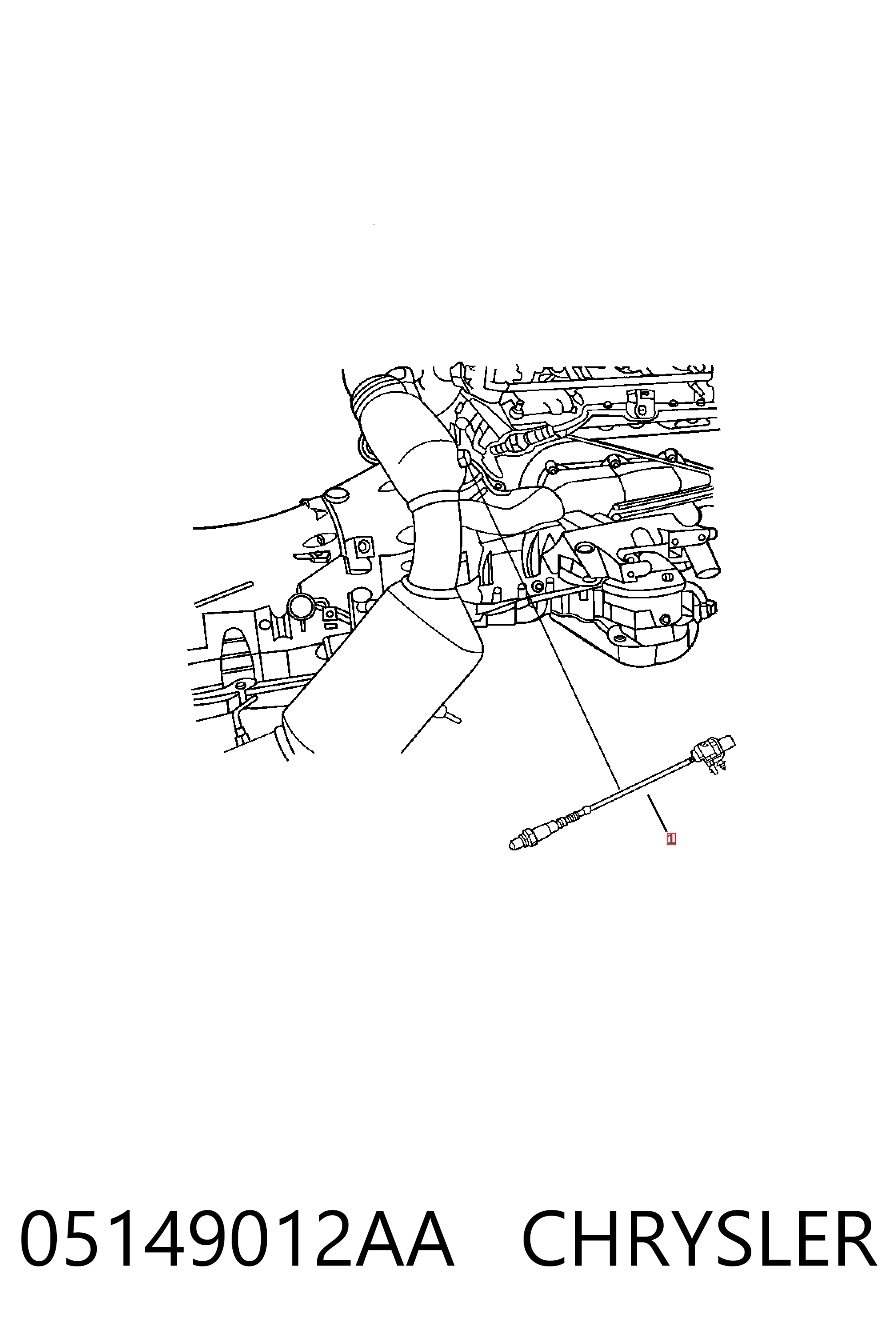 30751138 Hyundai/Kia Sonda lambda czujnik tlenu przed katalizatorem