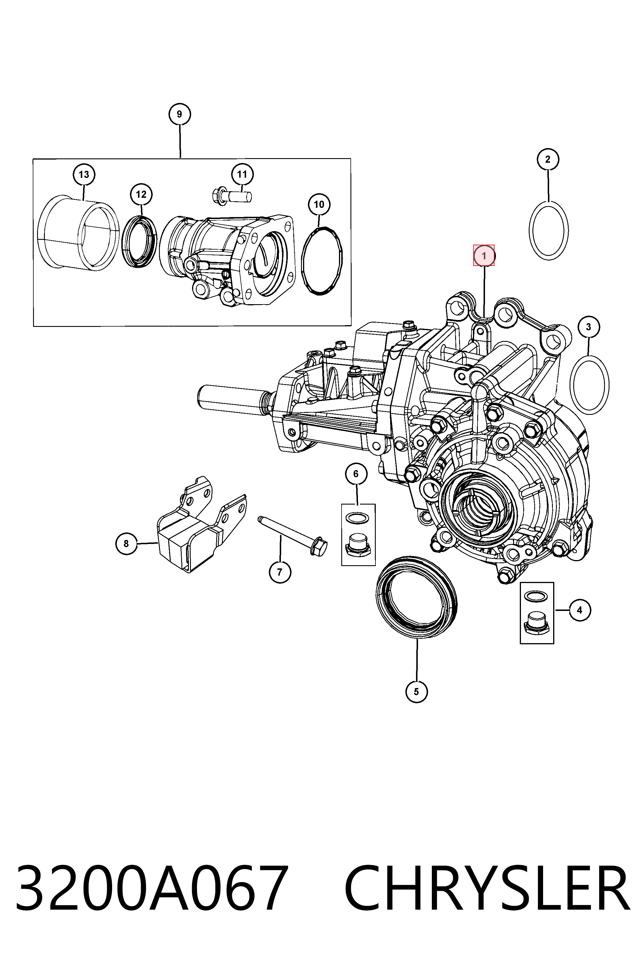 Skrzynia rozdzielcza Fiat/Alfa/Lancia K05273456AB cena, od 303,06 USD