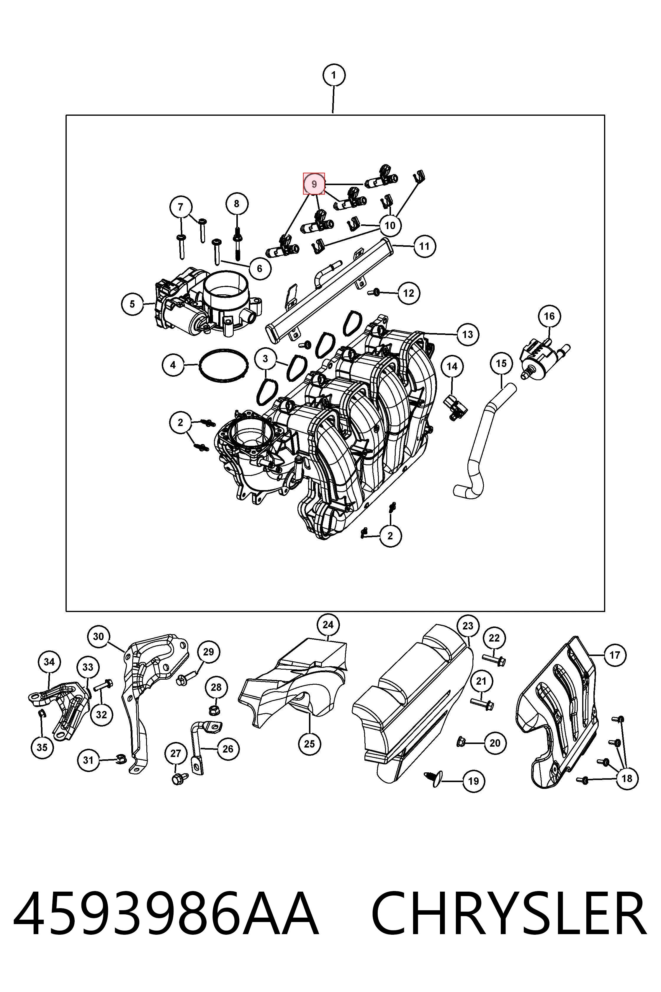  Fiat/Alfa/Lancia K04593986AB