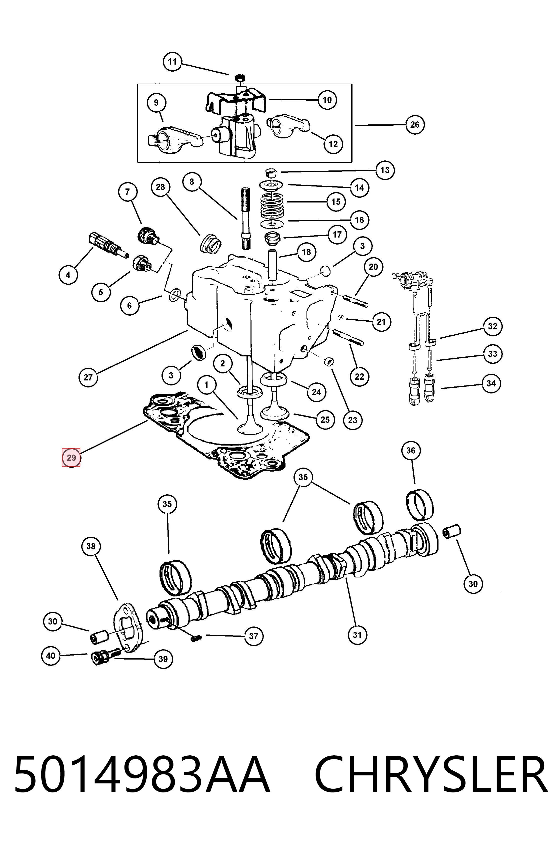 5014983AA Chrysler