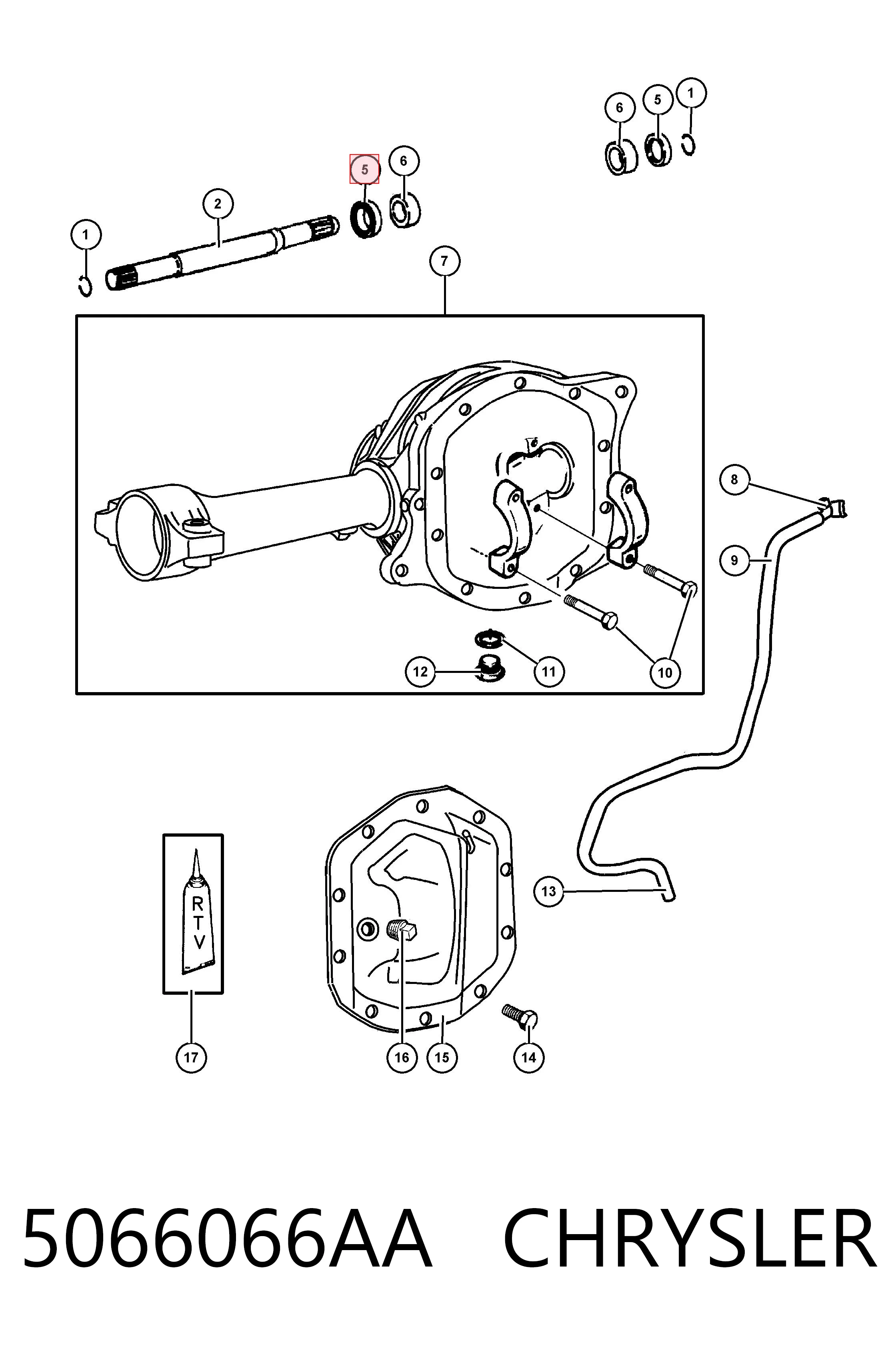 Uszczelniacz półosi mostu przedniego Jeep Liberty/Cherokee SUV (KJ) (2002 - 2007) cena, od 27,56 USD
