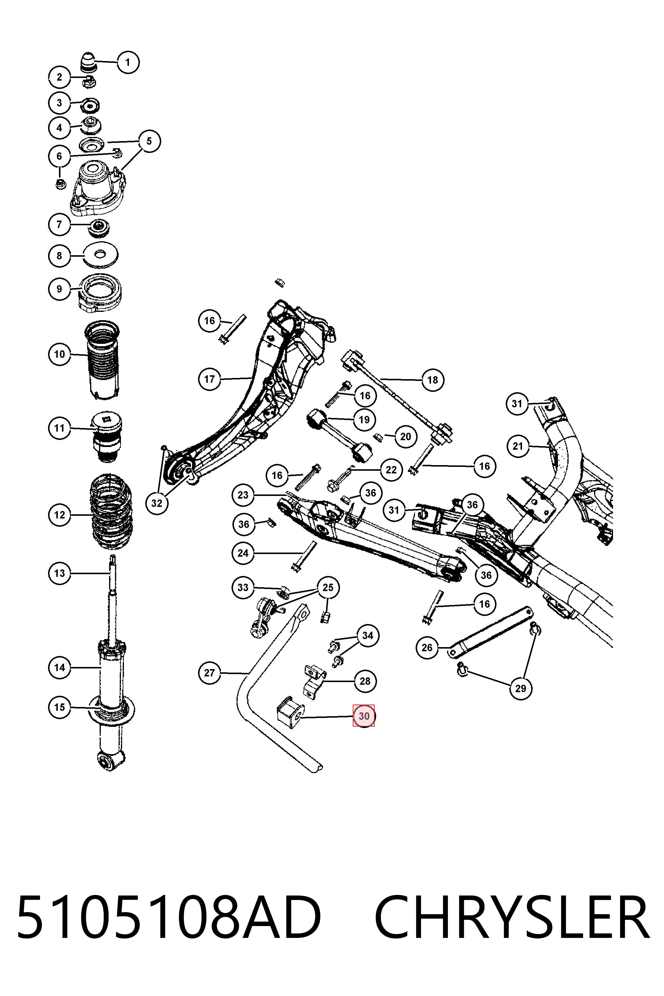 5105108AD Chrysler