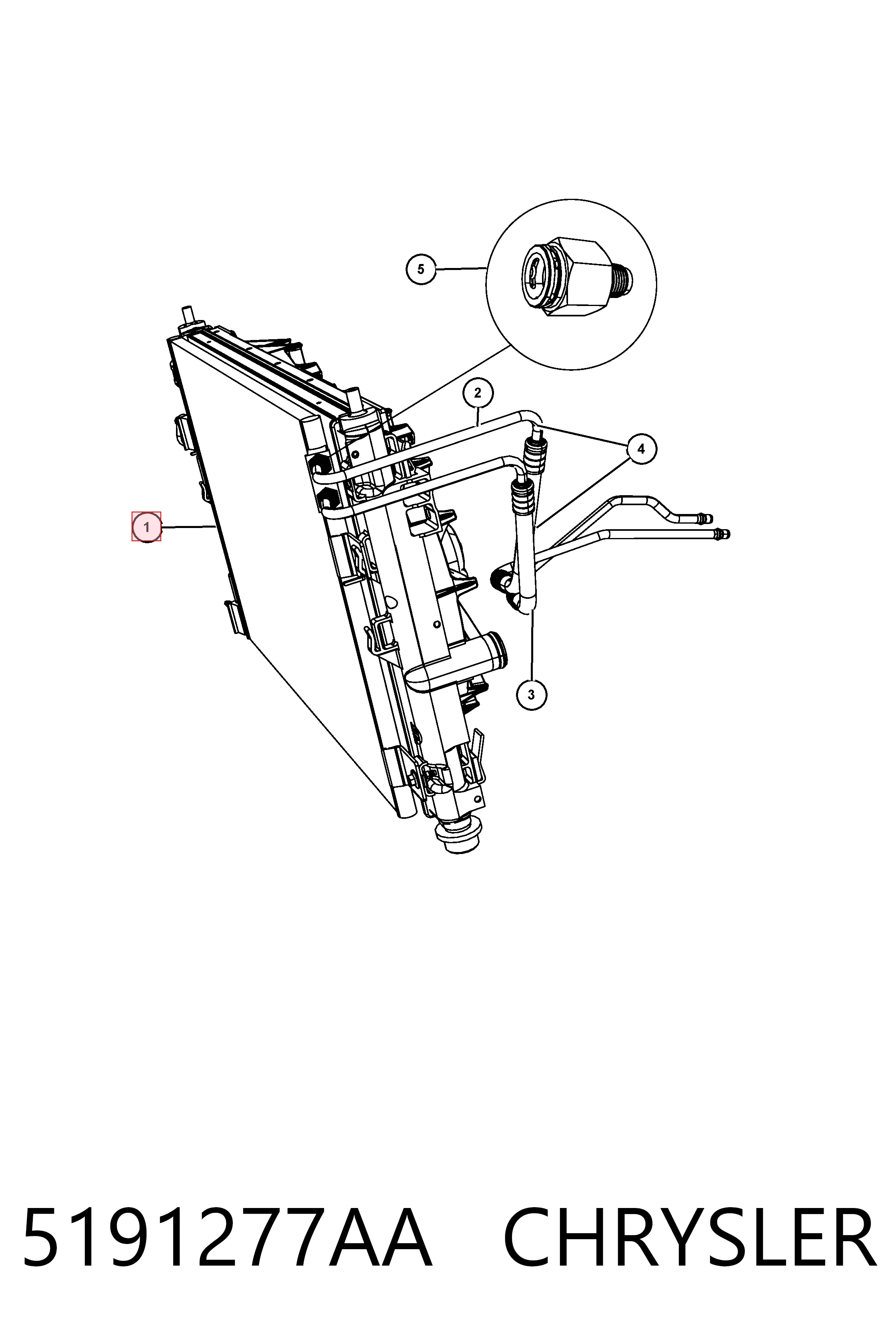  Fiat/Alfa/Lancia K68004053AA