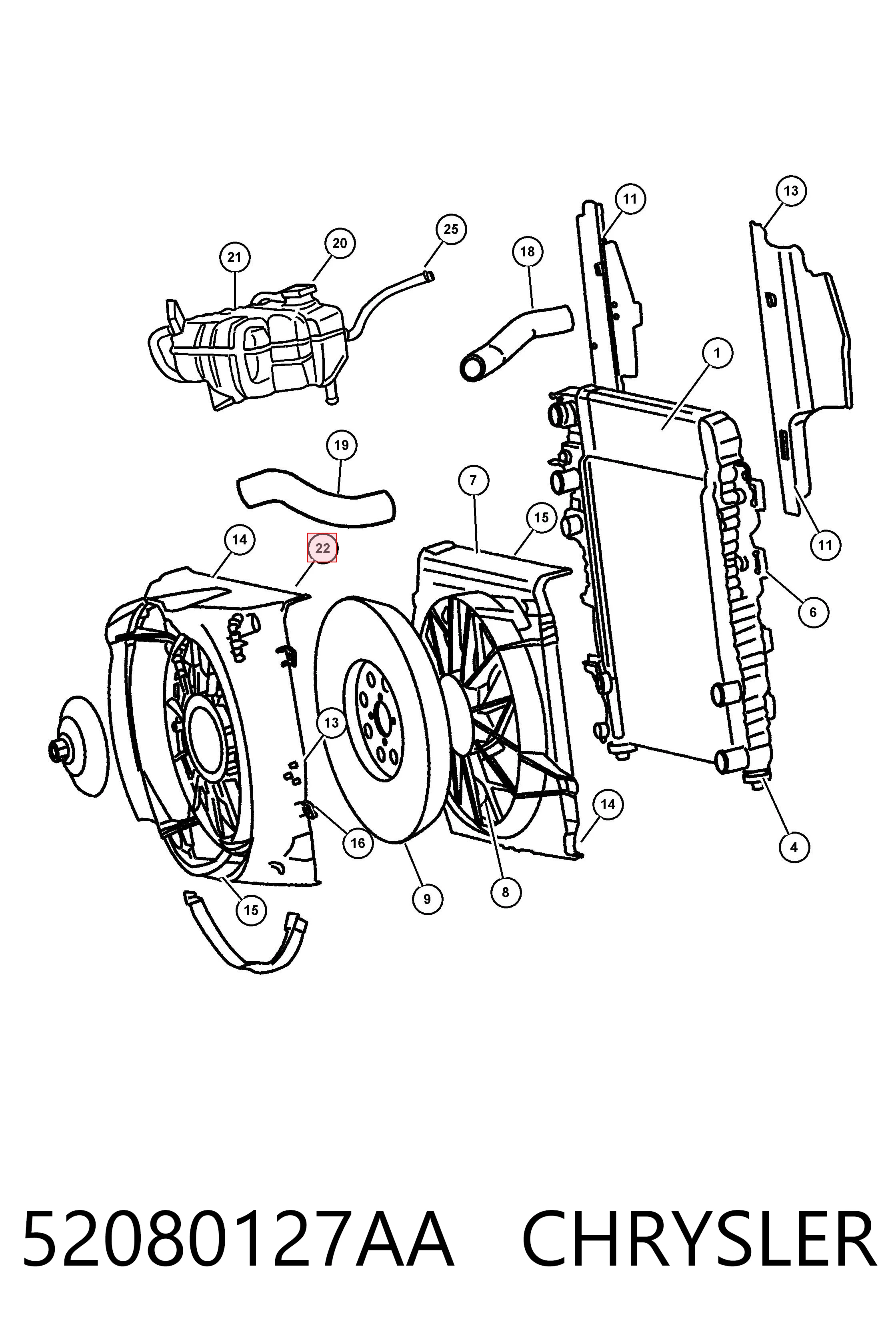 Wentylator elektryczny układu chłodzenia kompletny (silnik+wirnik) Jeep Grand Cherokee SUV (EUROPA  WJ, WG) (1999 - 2004) cena, od 111,71 USD