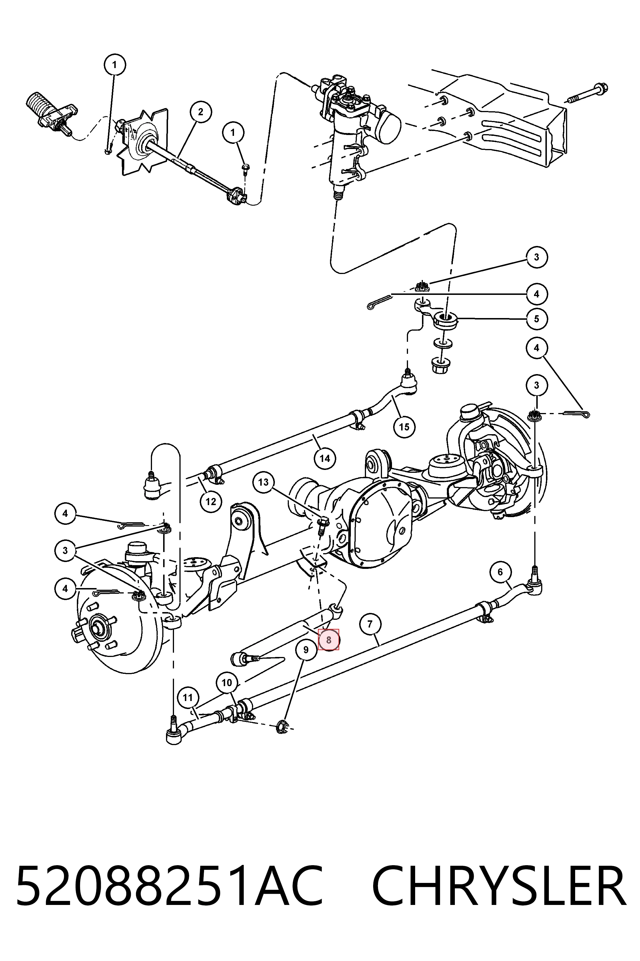 52088251AC Chrysler