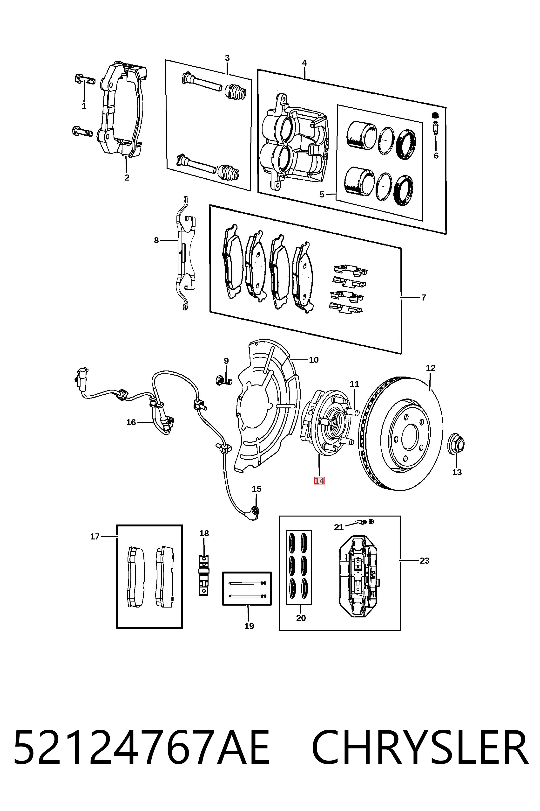 52124767AE Chrysler