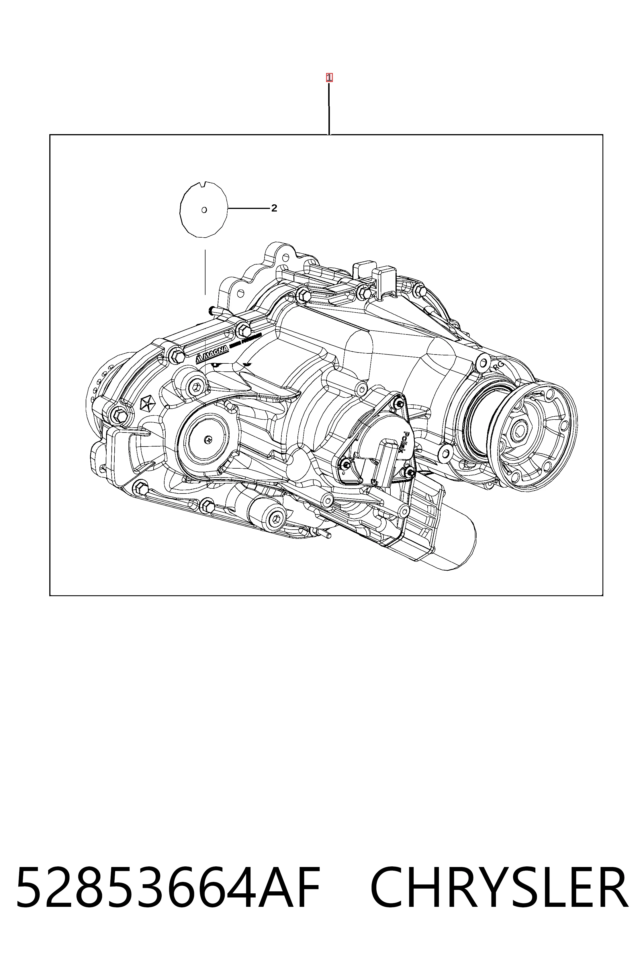 Skrzynia rozdzielcza do Jeep Grand Cherokee IV WK