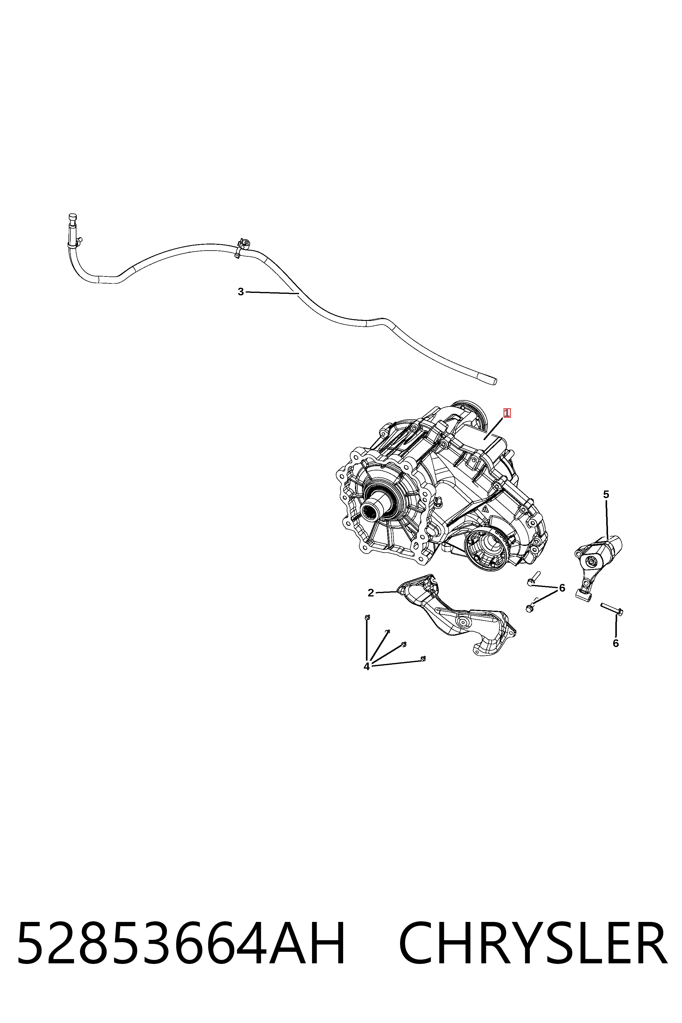 Do koszyka Skrzynia rozdzielcza Jeep Grand Cherokee IV WK