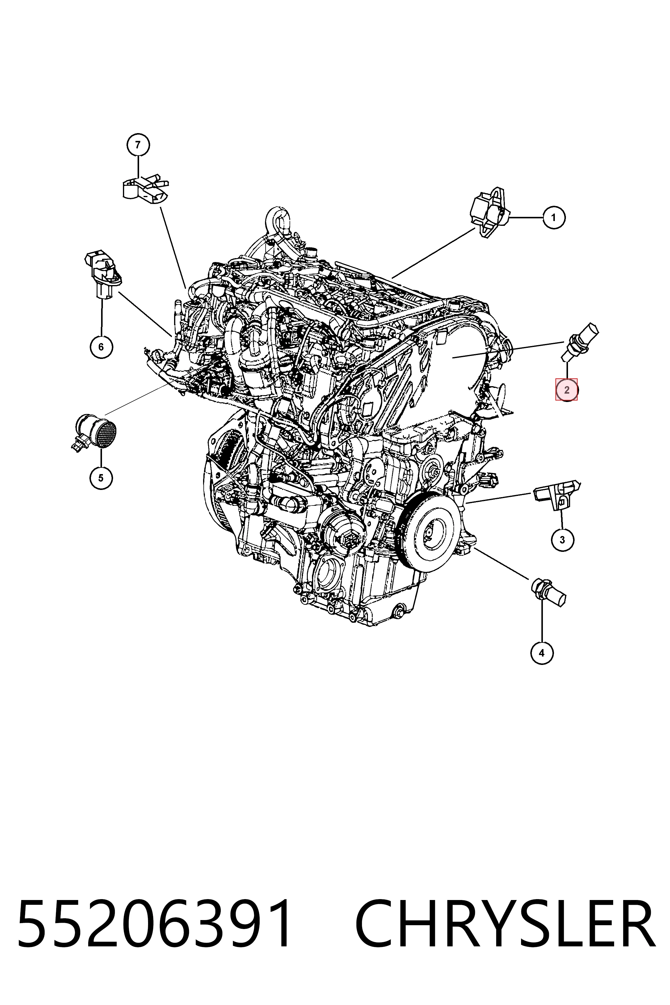 55206391 Chrysler