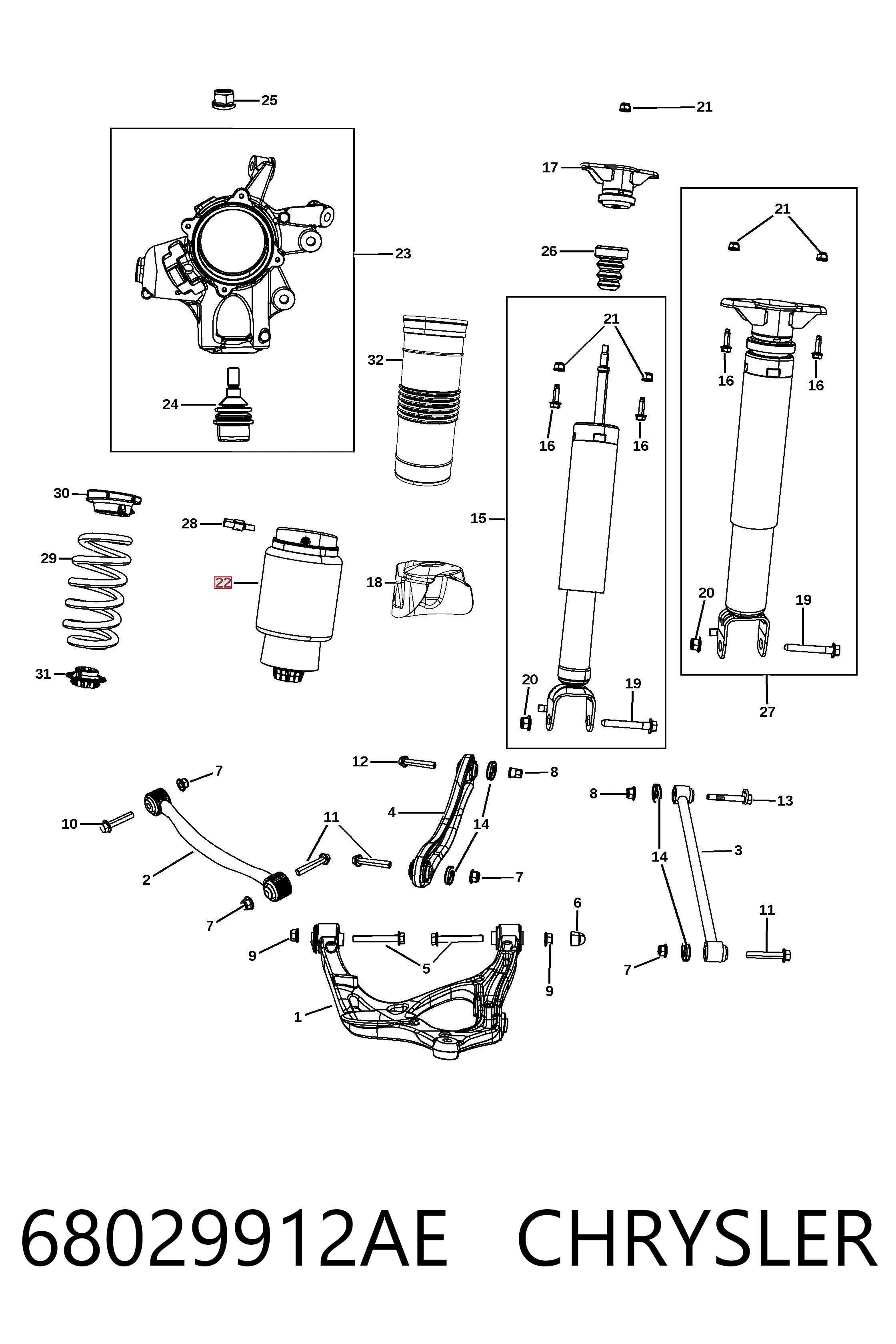 68029912AE Chrysler