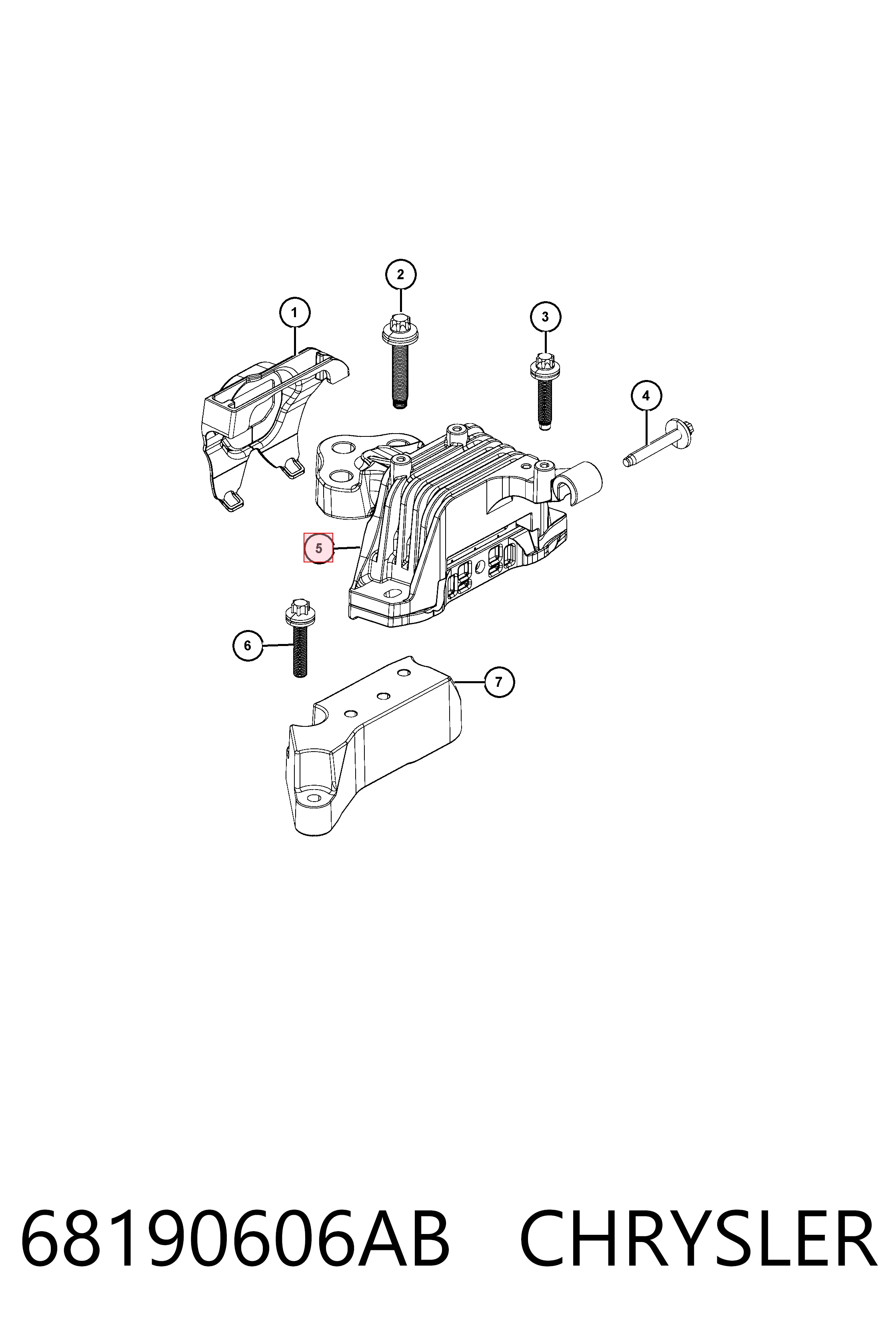 68190606AB Chrysler