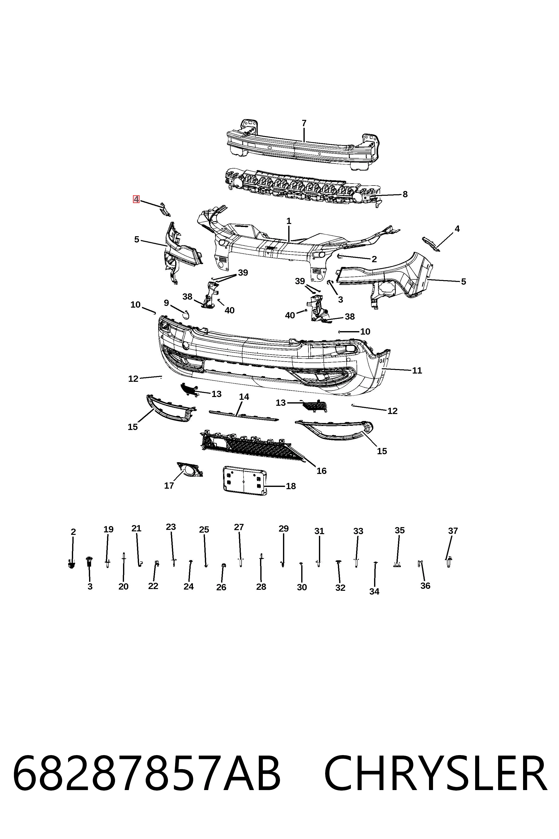 68287857AB Chrysler