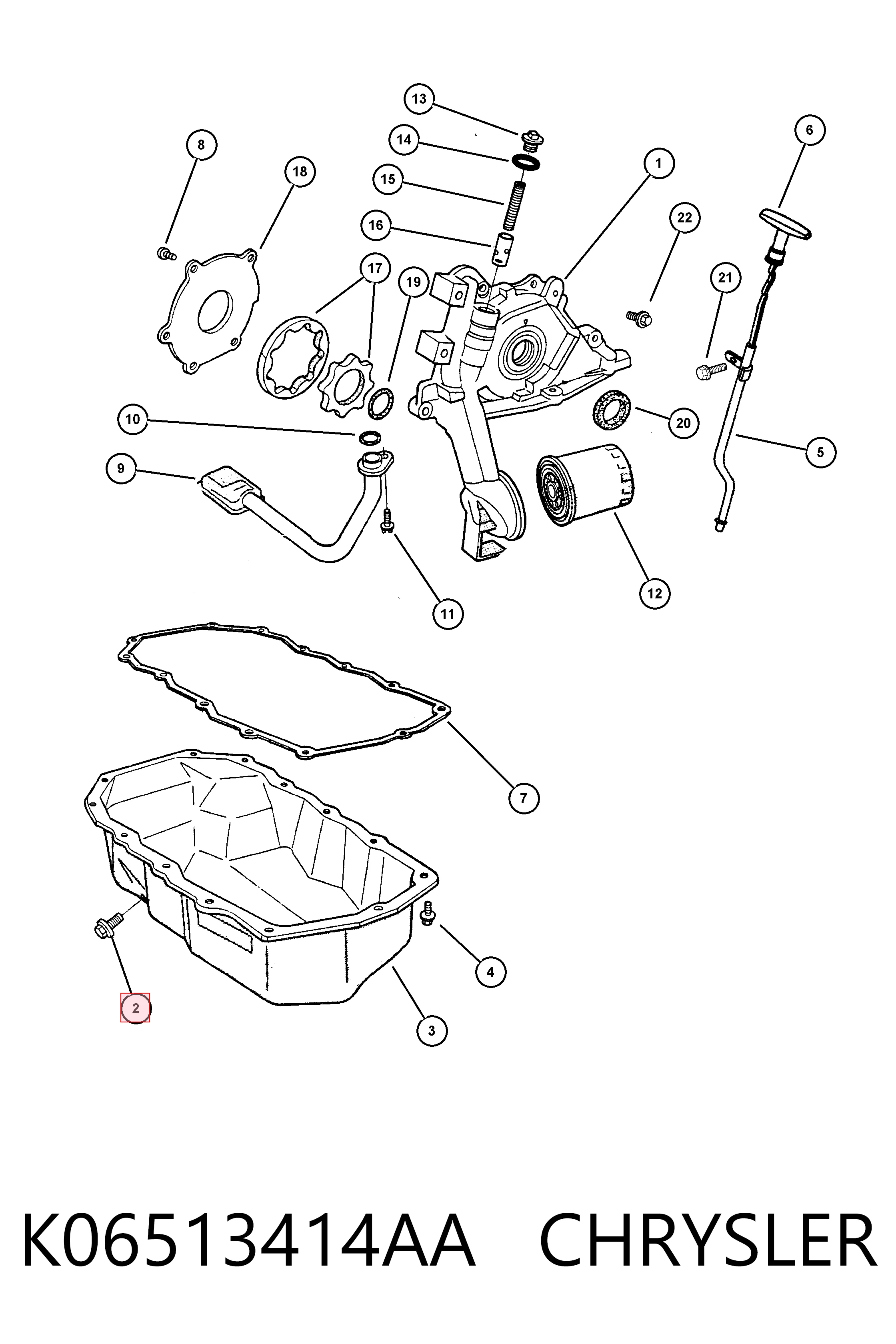 K06513414AA Chrysler
