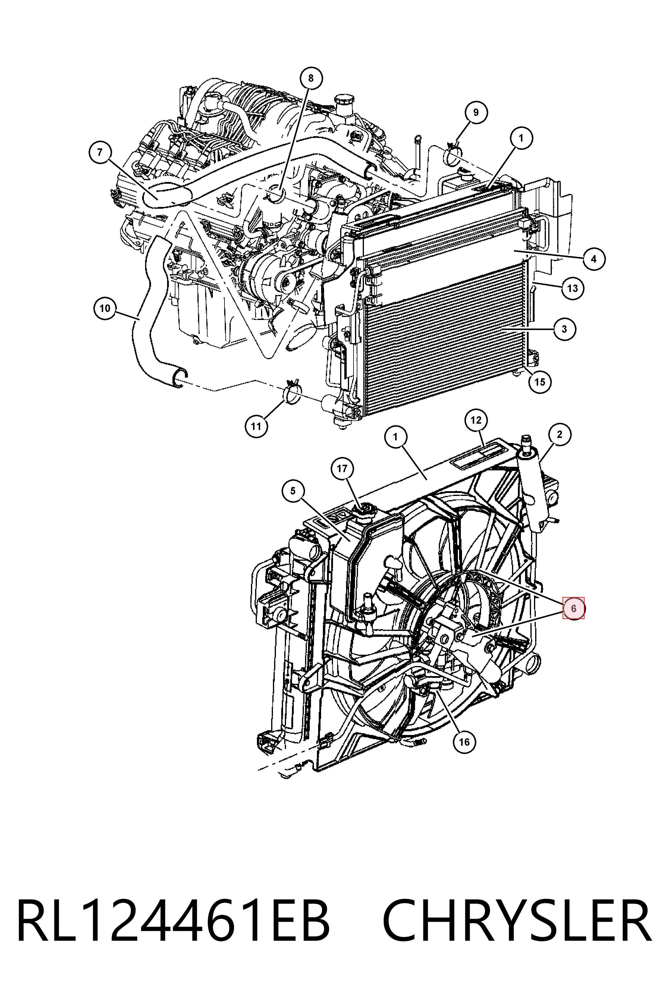 Pompa wspomagania hydraulicznego kierownicy K05159121AE Fiat/Alfa/Lancia