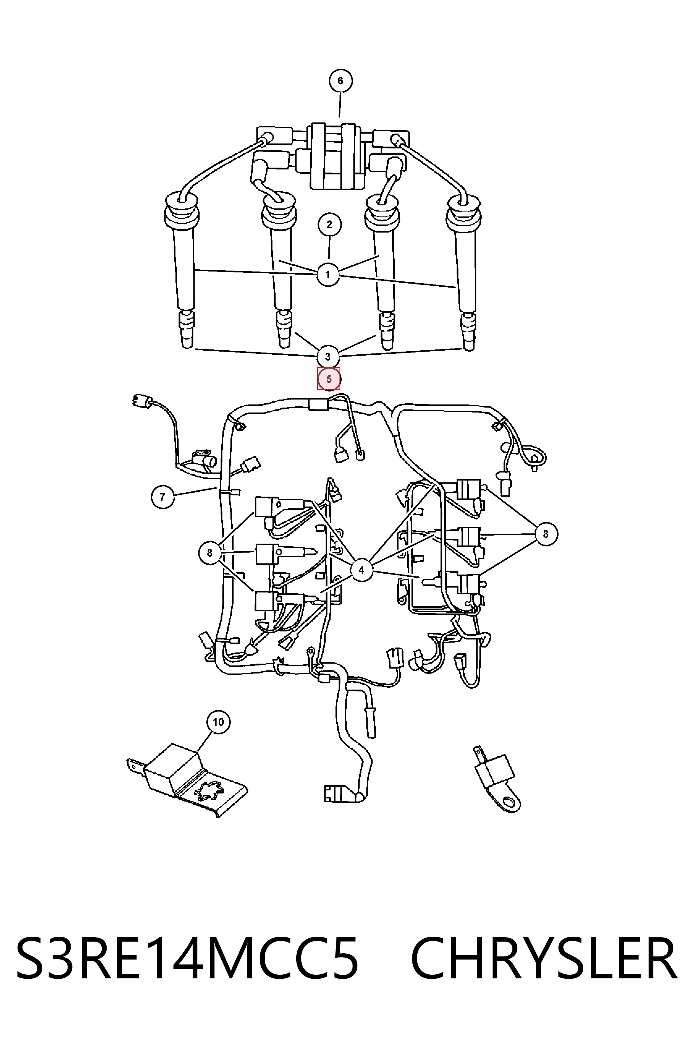 S3RE14MCC5 Chrysler