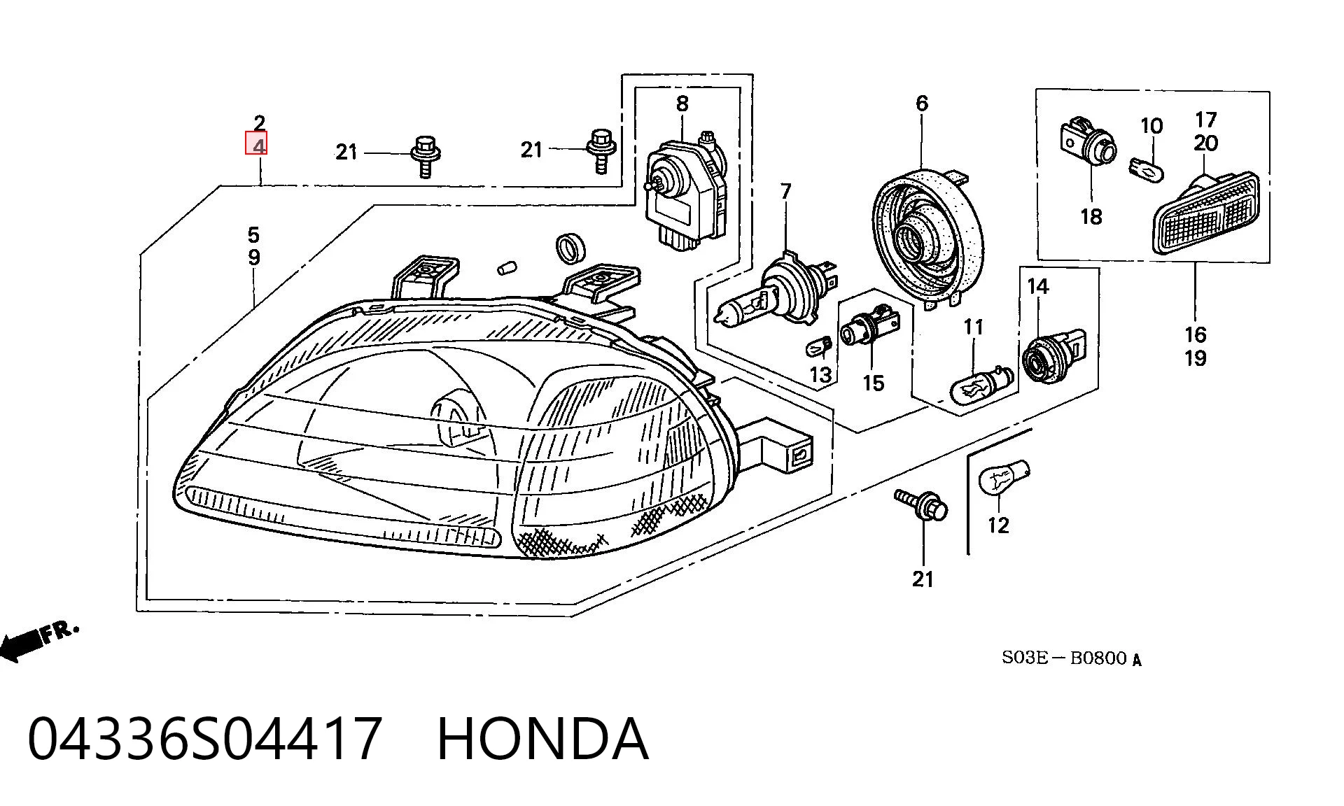 04336S04417 Honda