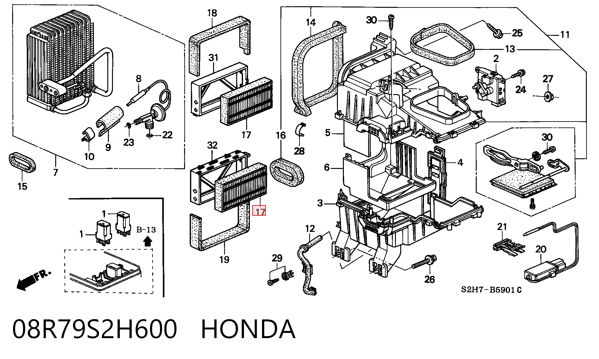 08R79S2H600 Honda