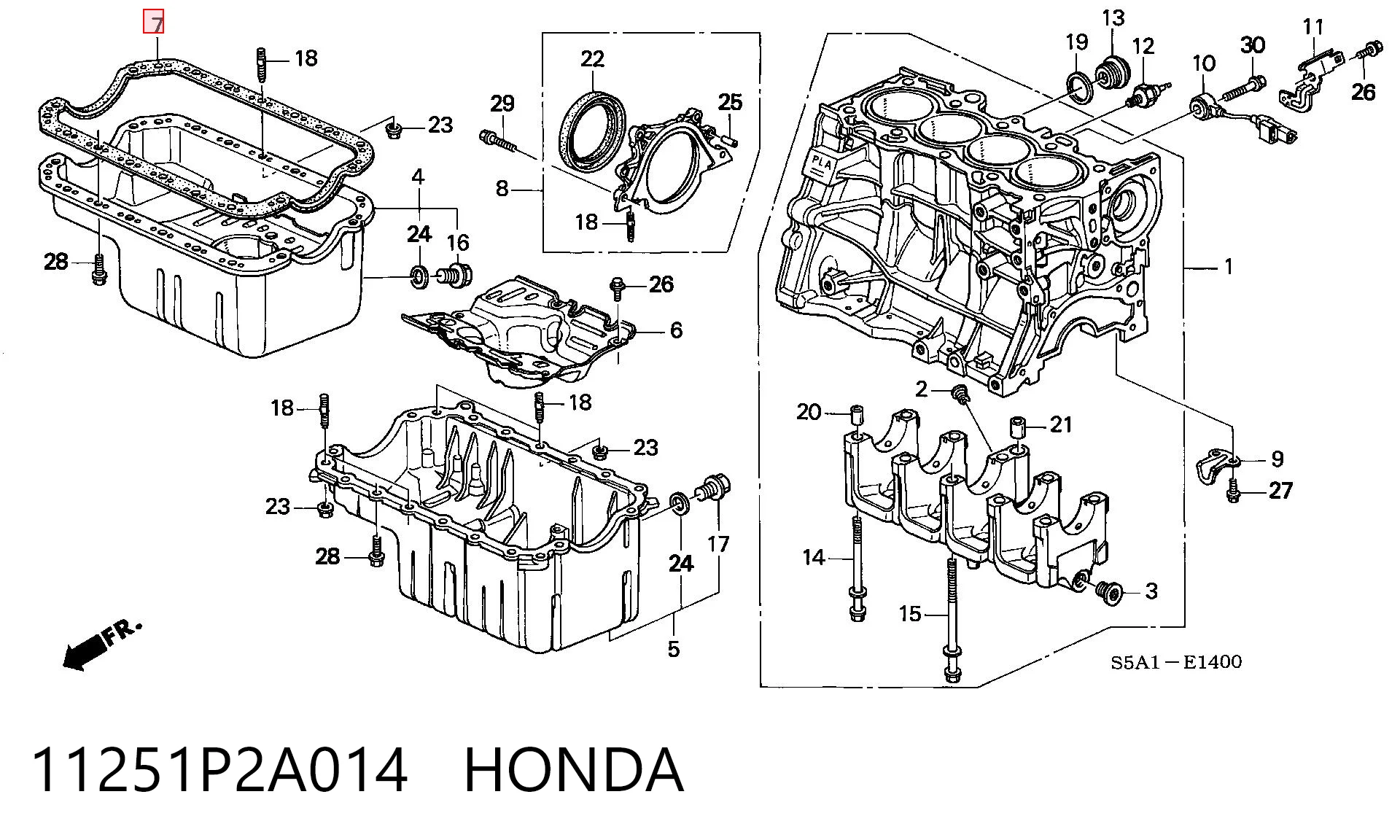 11251P2A014 Honda