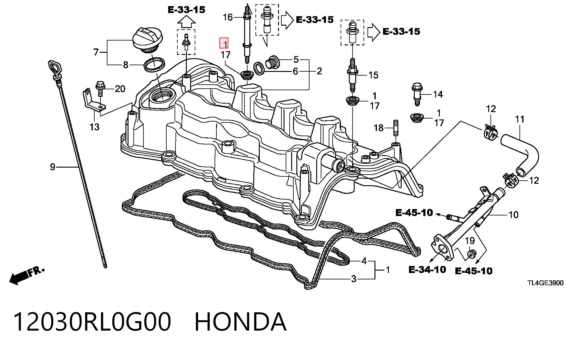 12030RL0G00 Honda