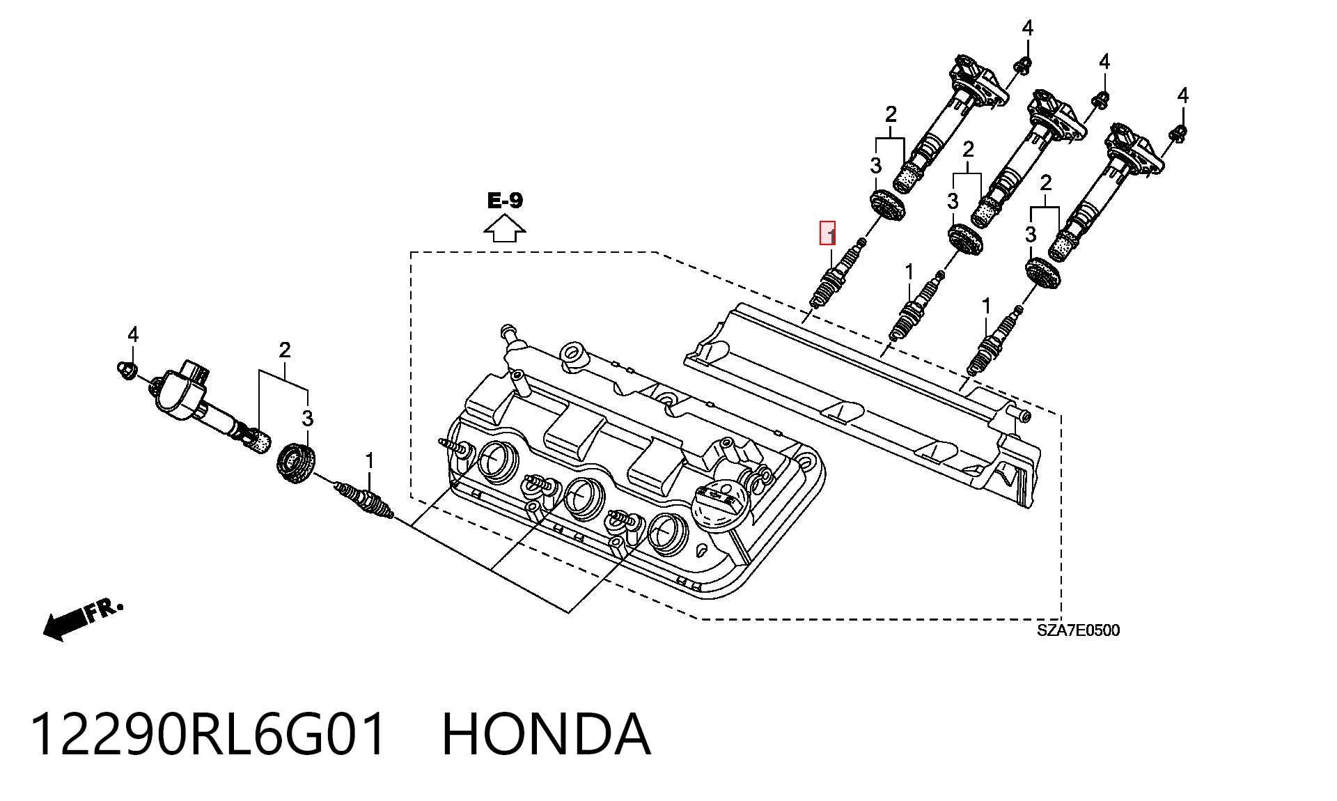 12290RL6G01 Honda