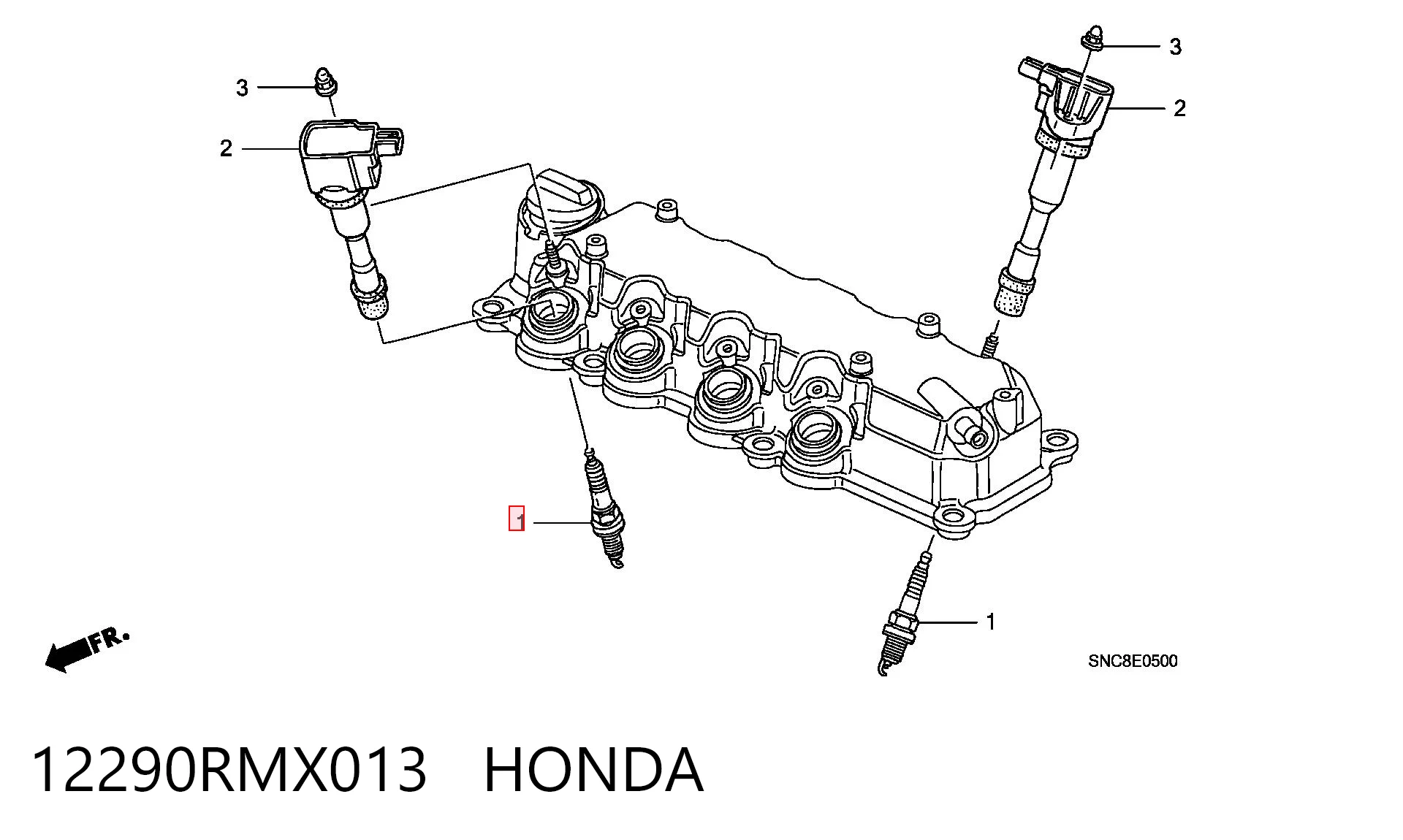 12290RMX013 Honda