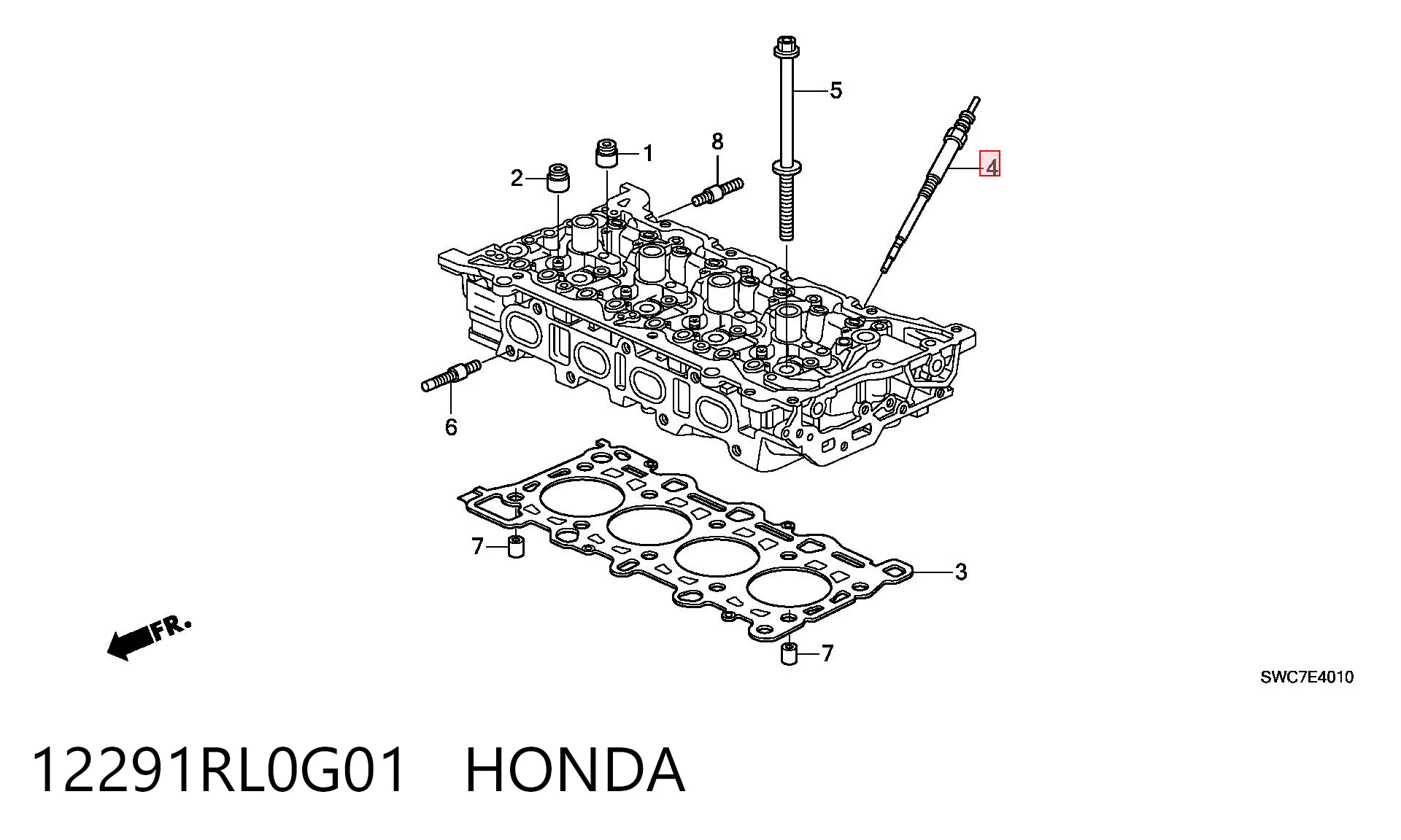12291RL0G01 Honda