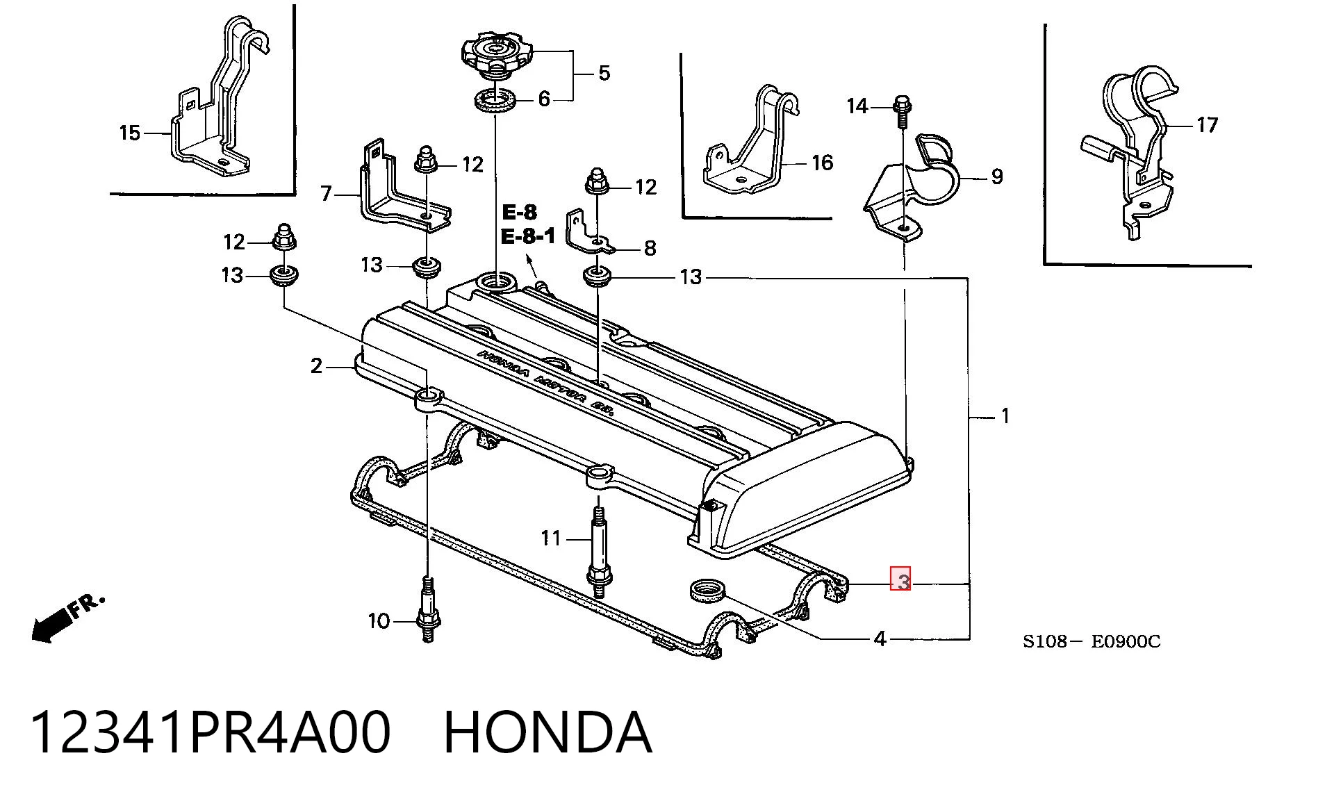 12341PR4A00 Honda