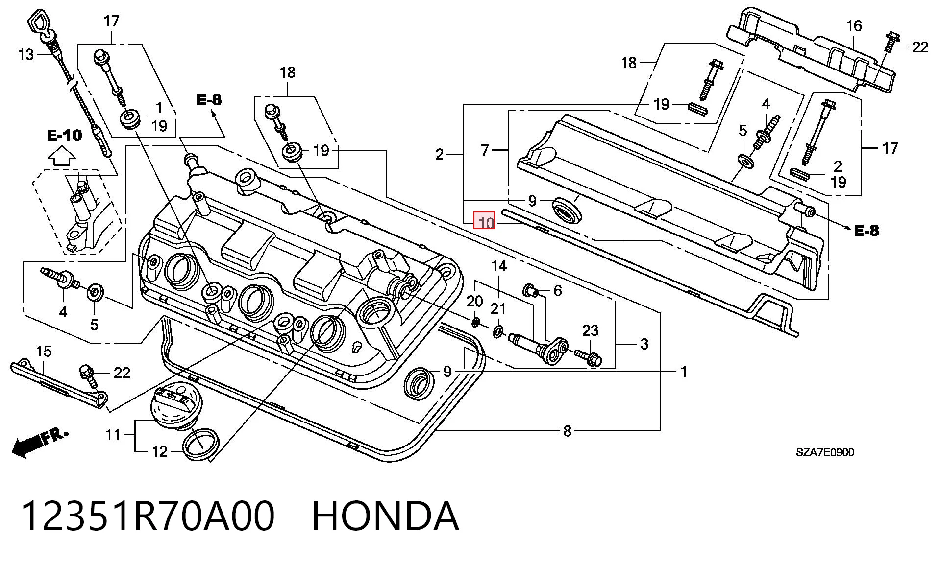 12351R70A00 Honda