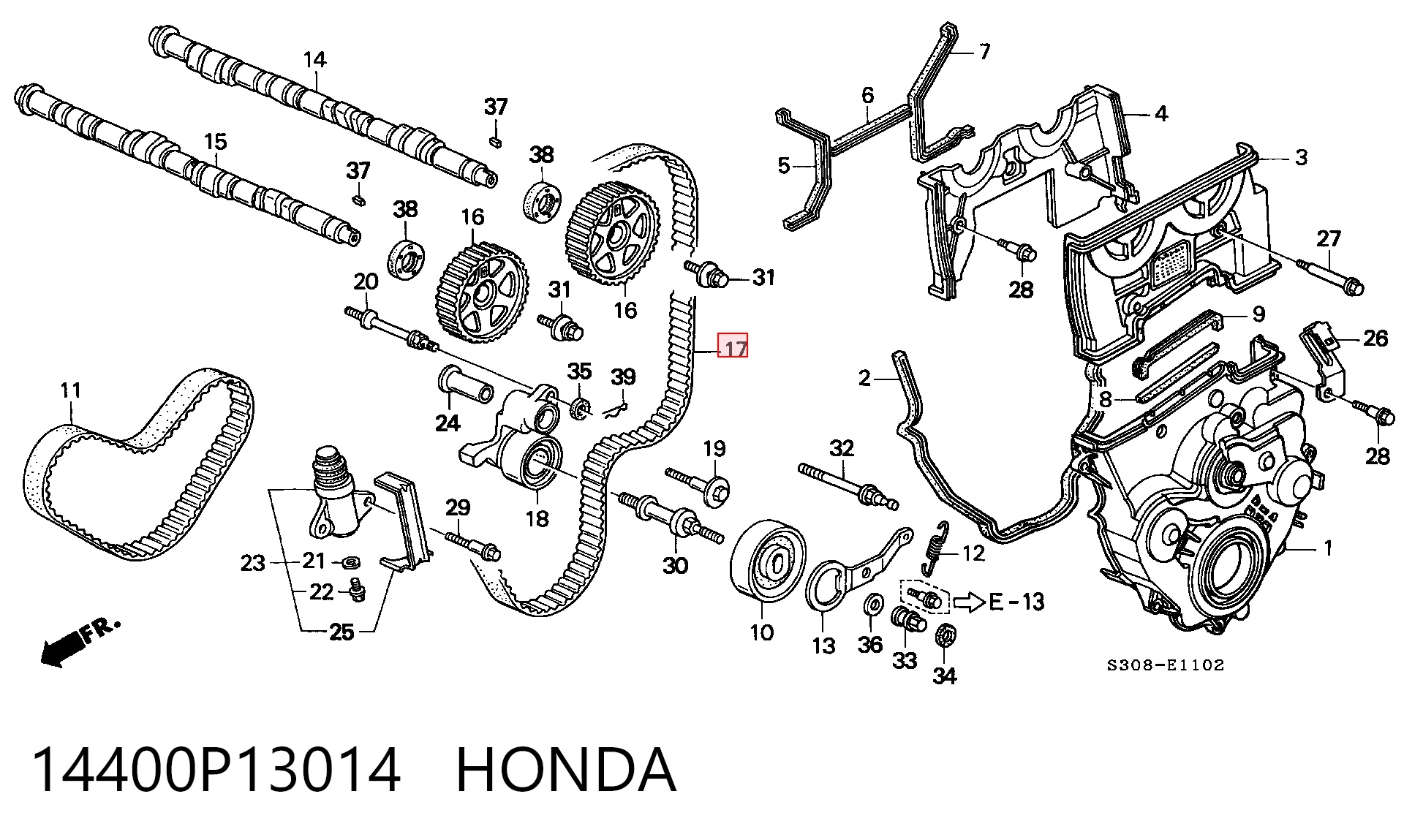 14400P13014 Honda