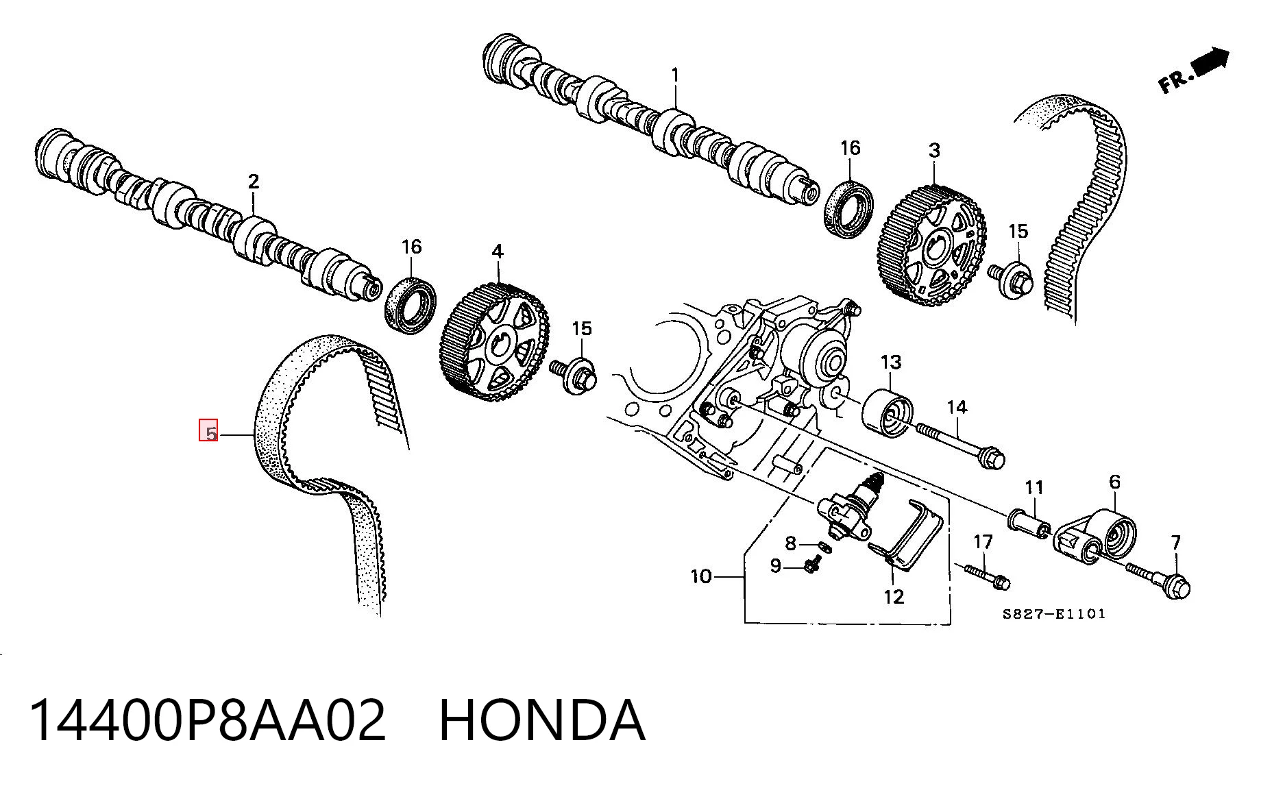 14400P8AA02 Honda