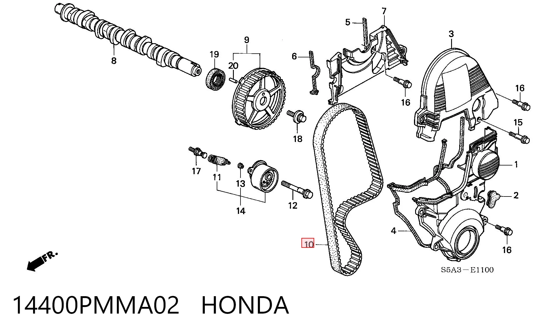 14400PMMA02 Honda