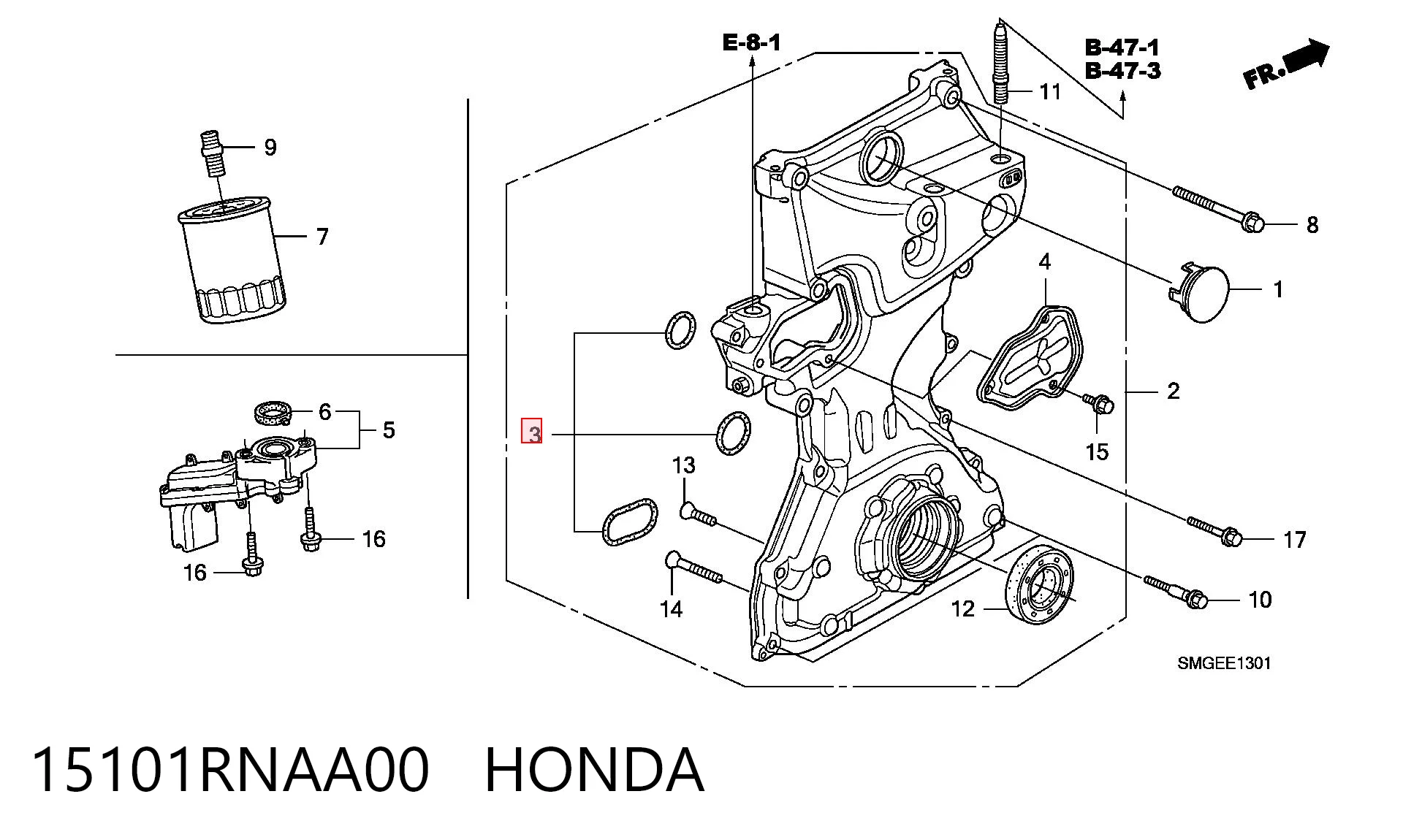 15101RNAA00 Honda