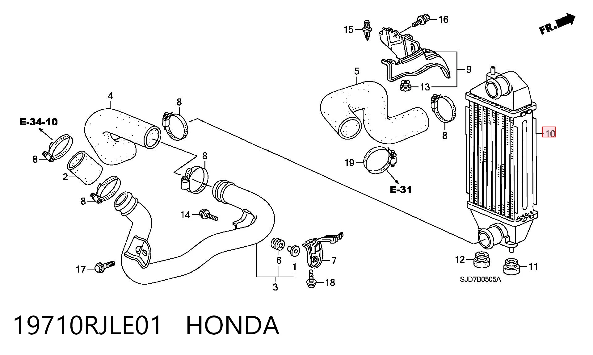 19710RJLE01 Honda