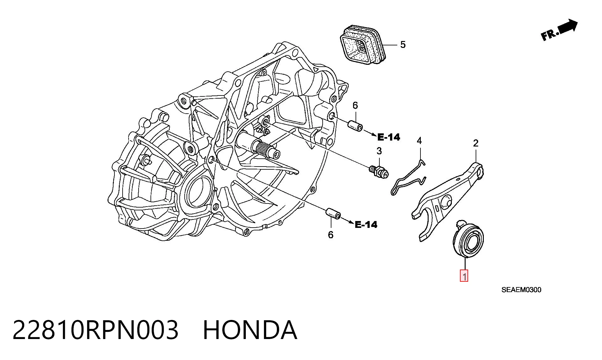 22810RPN003 Honda
