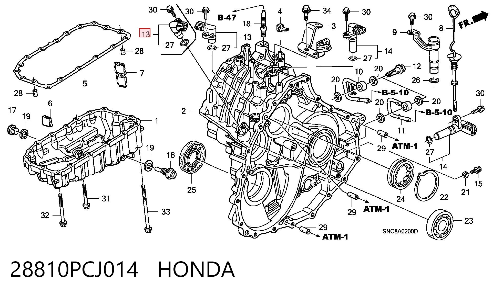  Hyundai/Kia MD802063