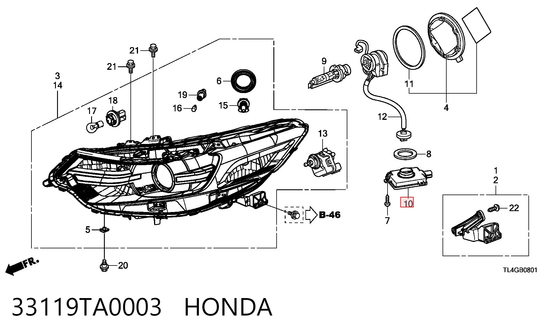 33119TA0003 Honda