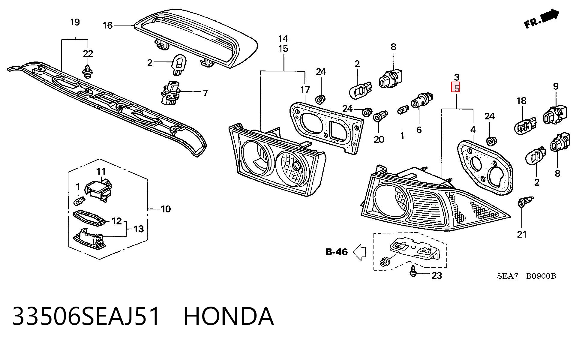33506SEAJ51 Honda