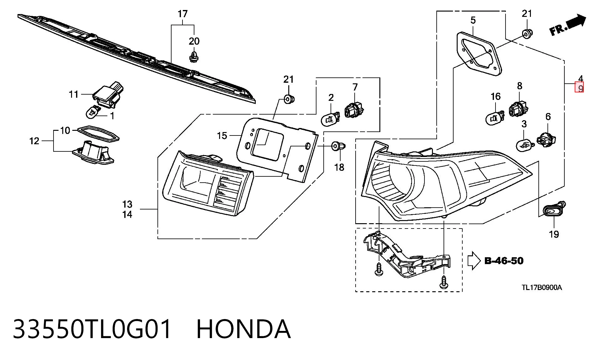 33550TL0G01 Honda
