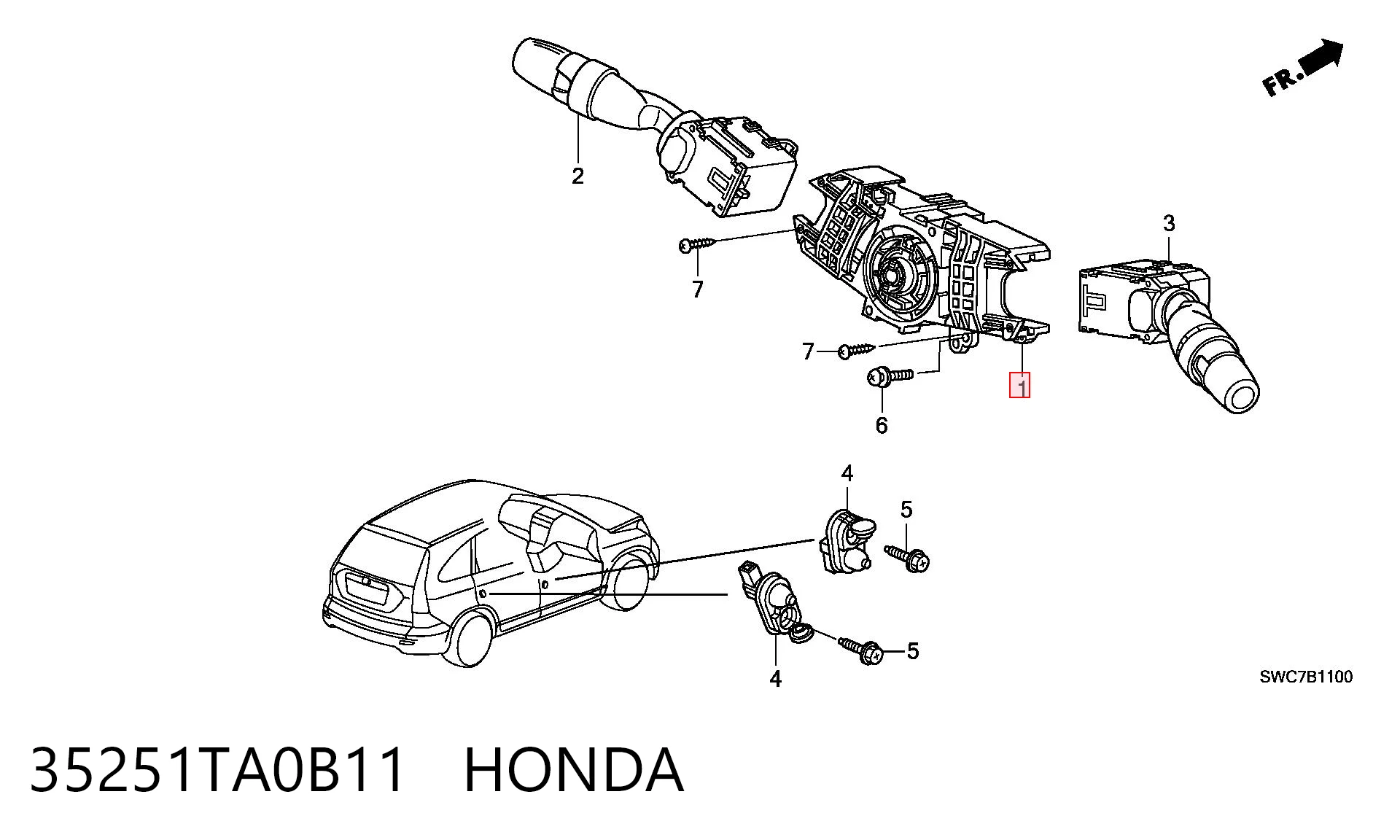 35251TA0B11 Honda