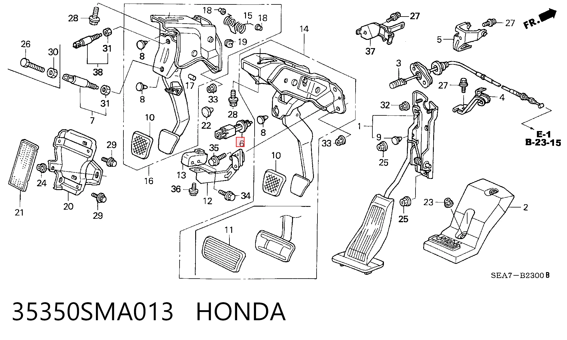 35350SMA013 Honda
