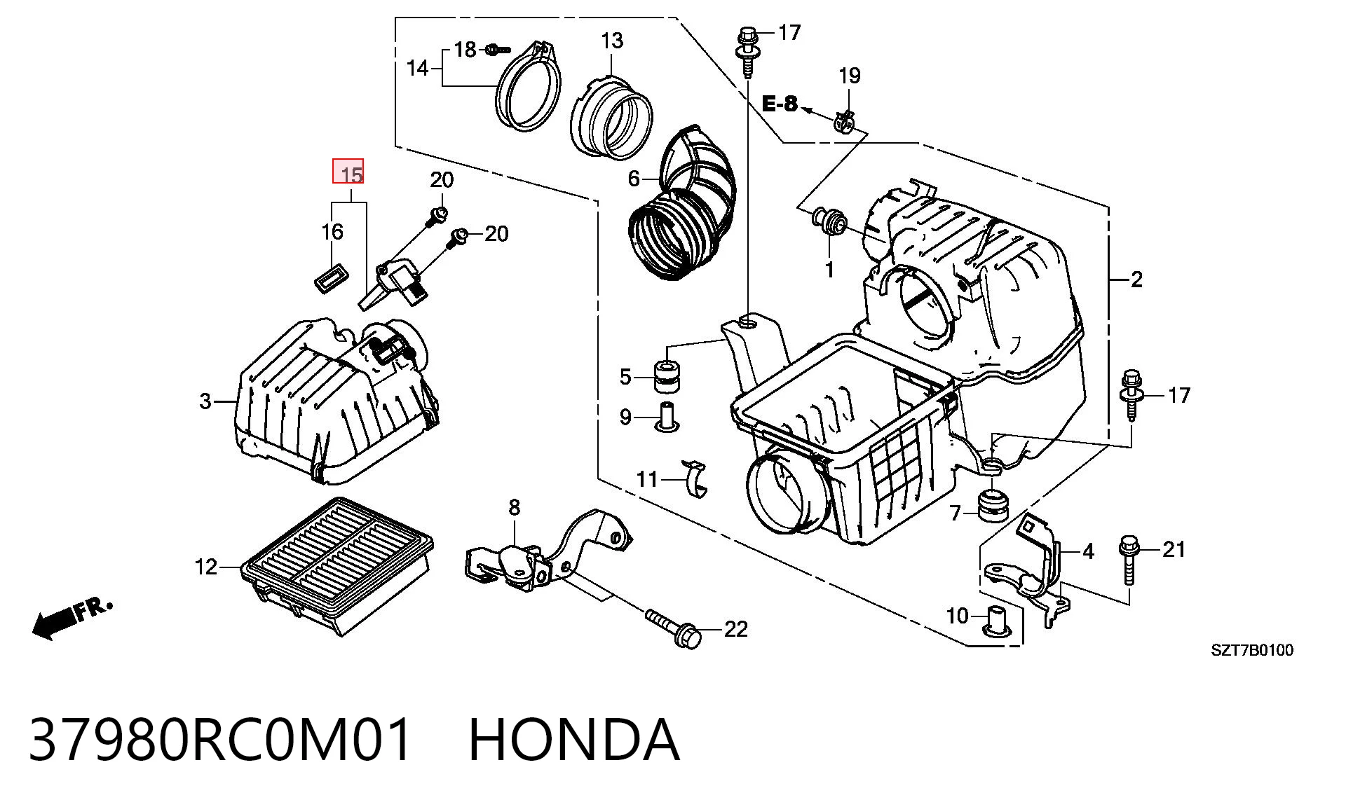 37980RC0M01 Honda