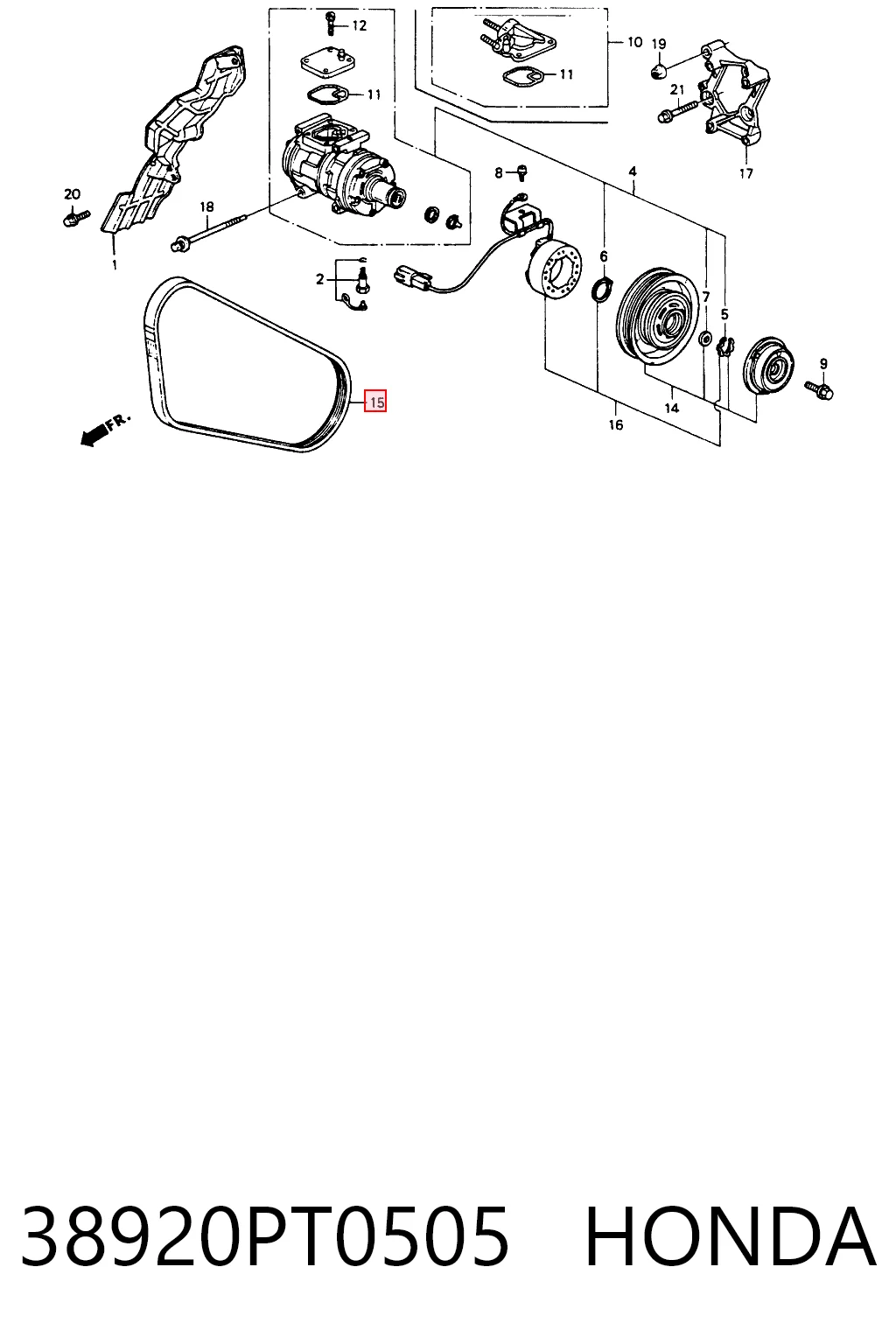38920PT0505 Honda