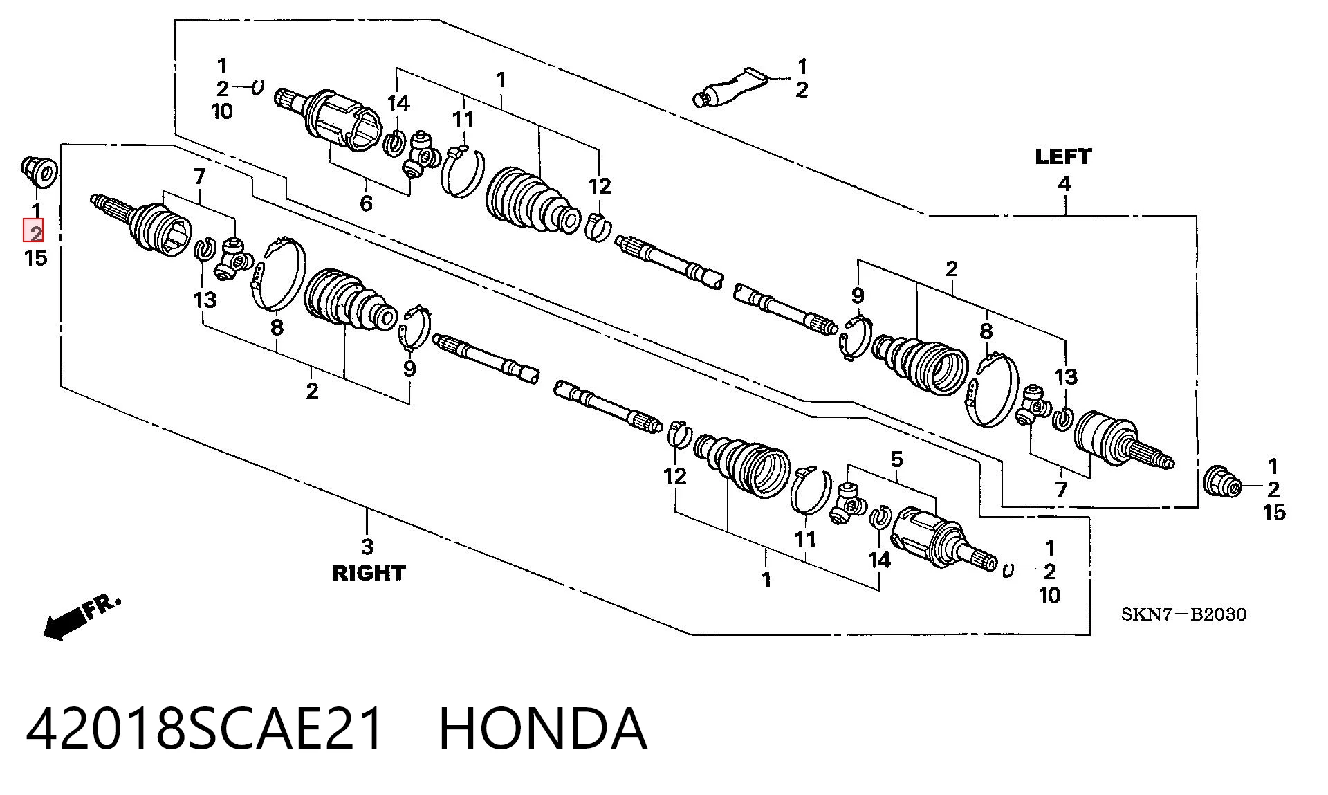 42018SCAE21 Honda