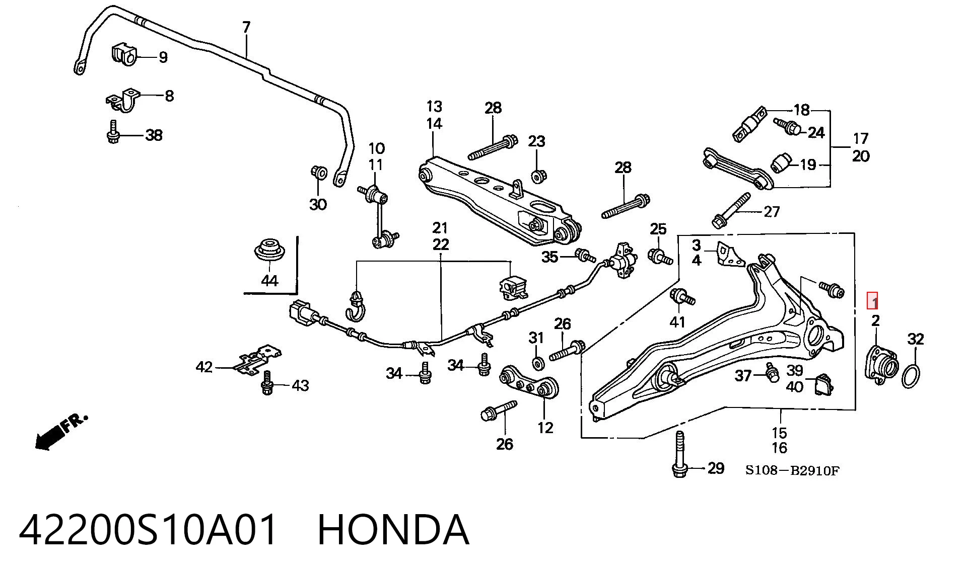 42200S10A01 Honda