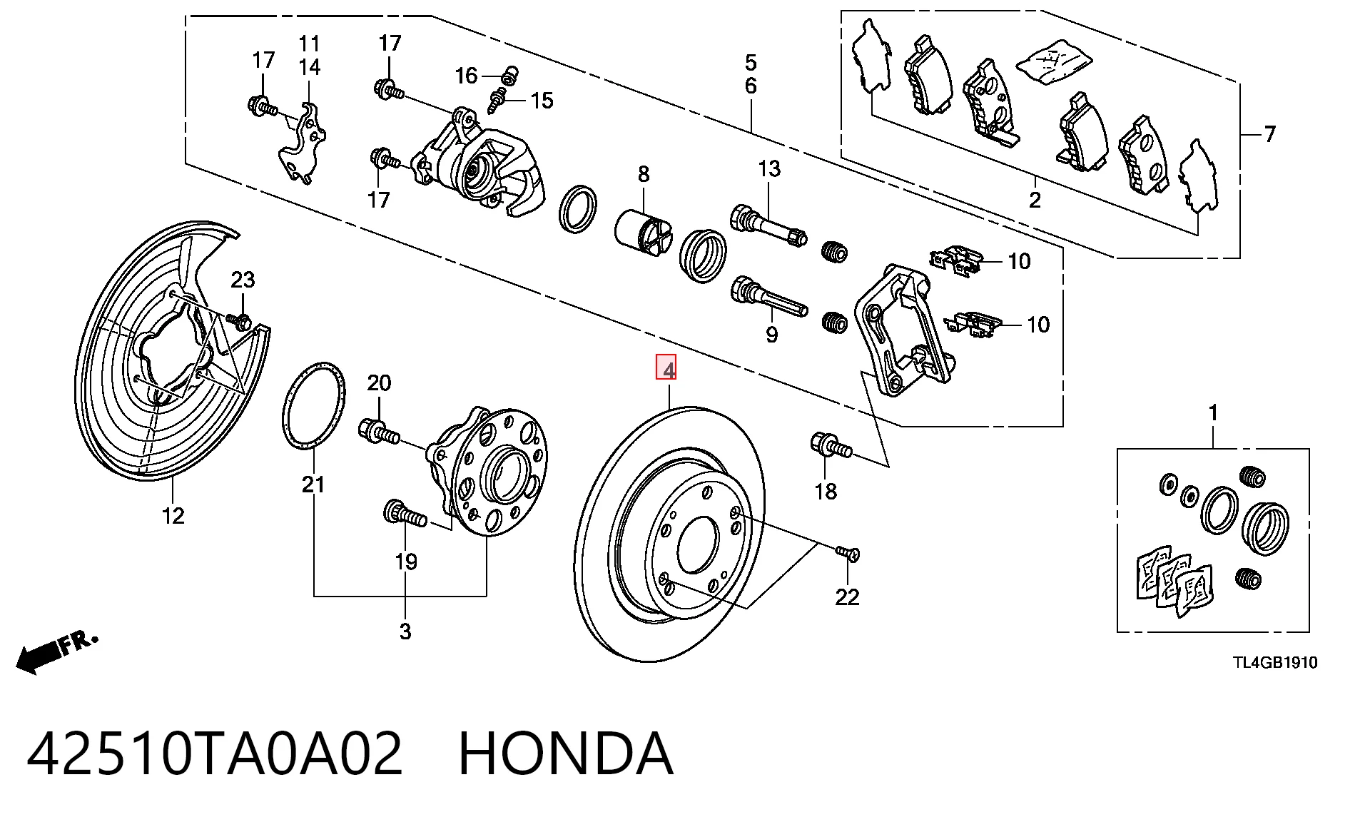 42510TA0A02 Honda