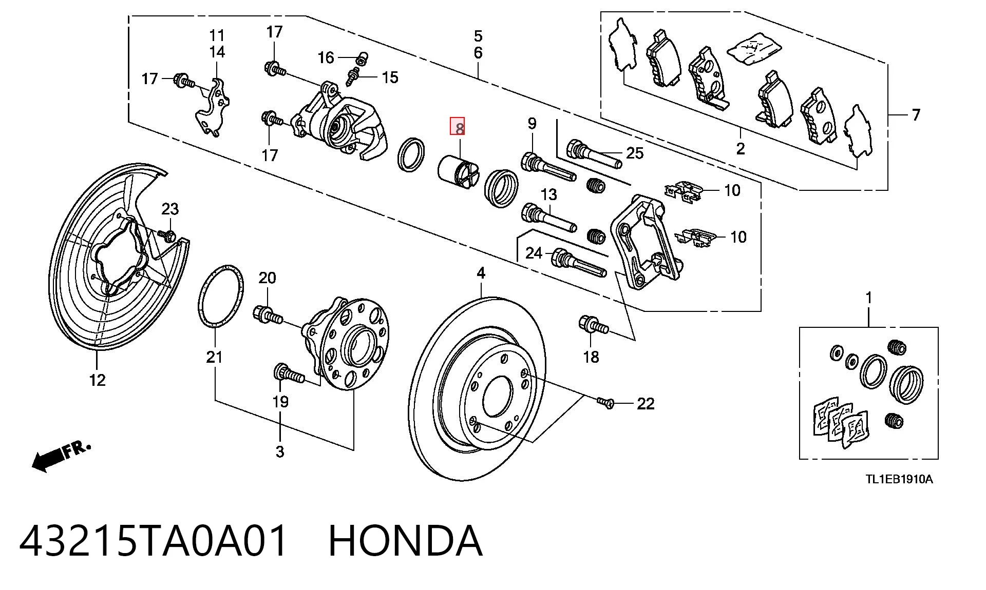 43215TA0A01 Honda