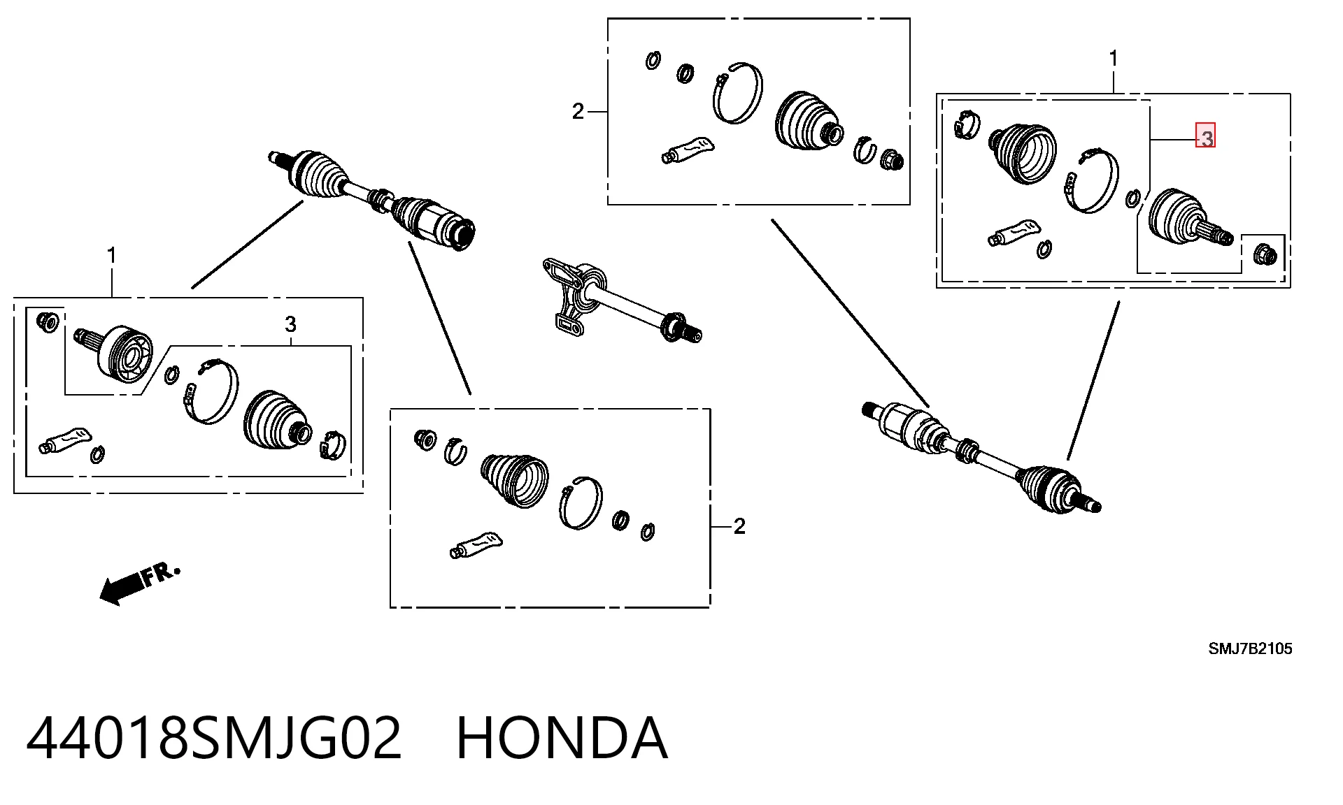 44018SMJG02 Honda